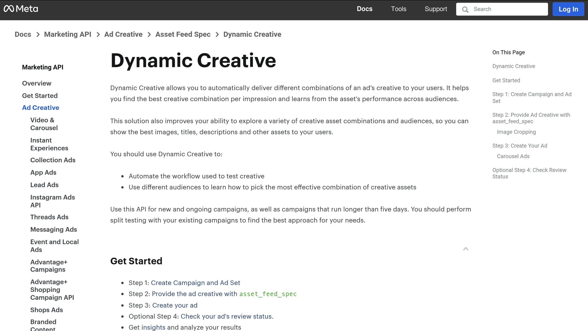 Dynamic Creative Optimization