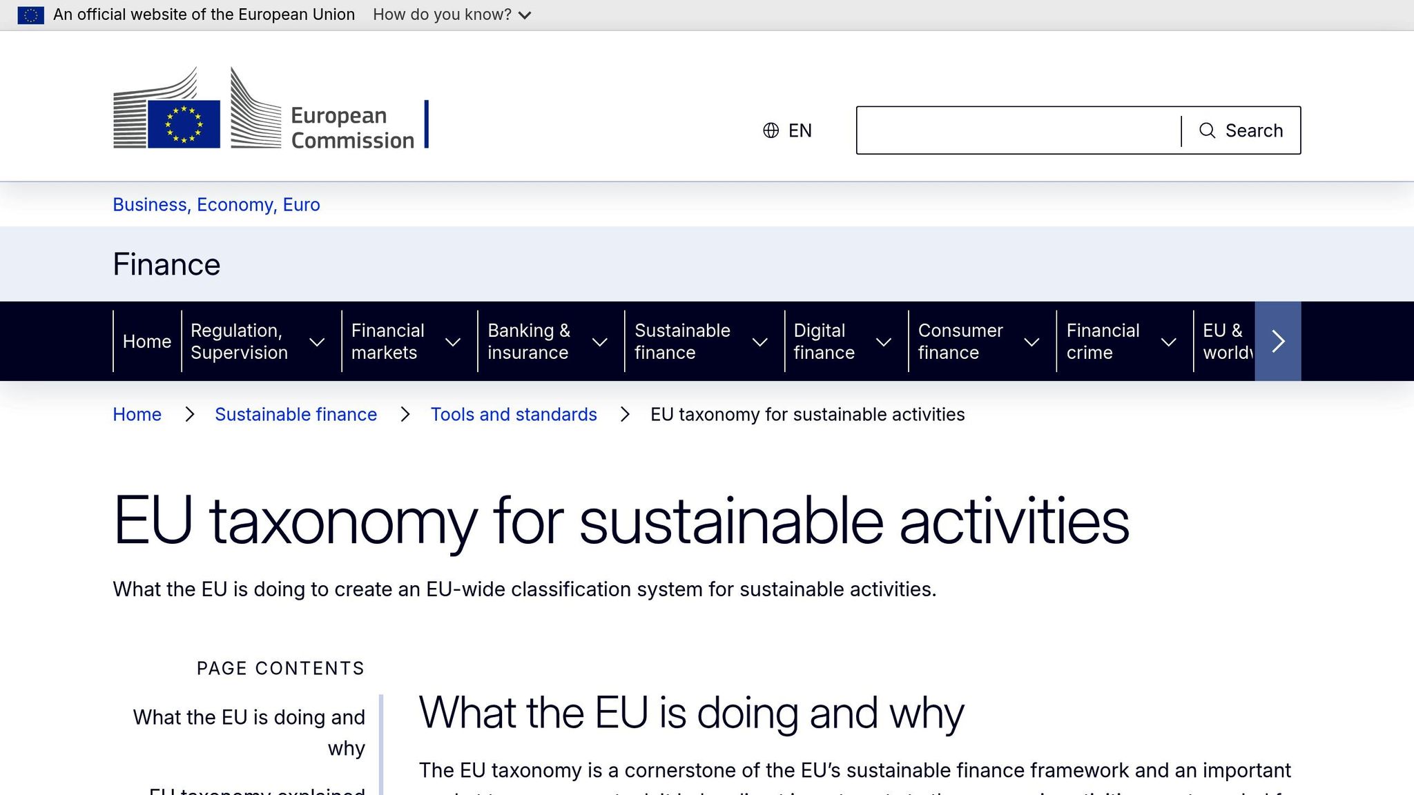 EU-Taxonomie