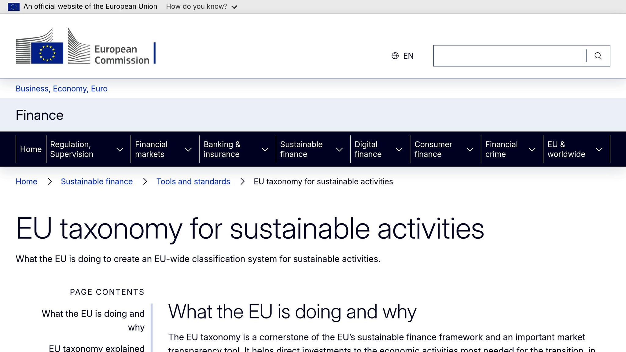 EU-Taxonomie
