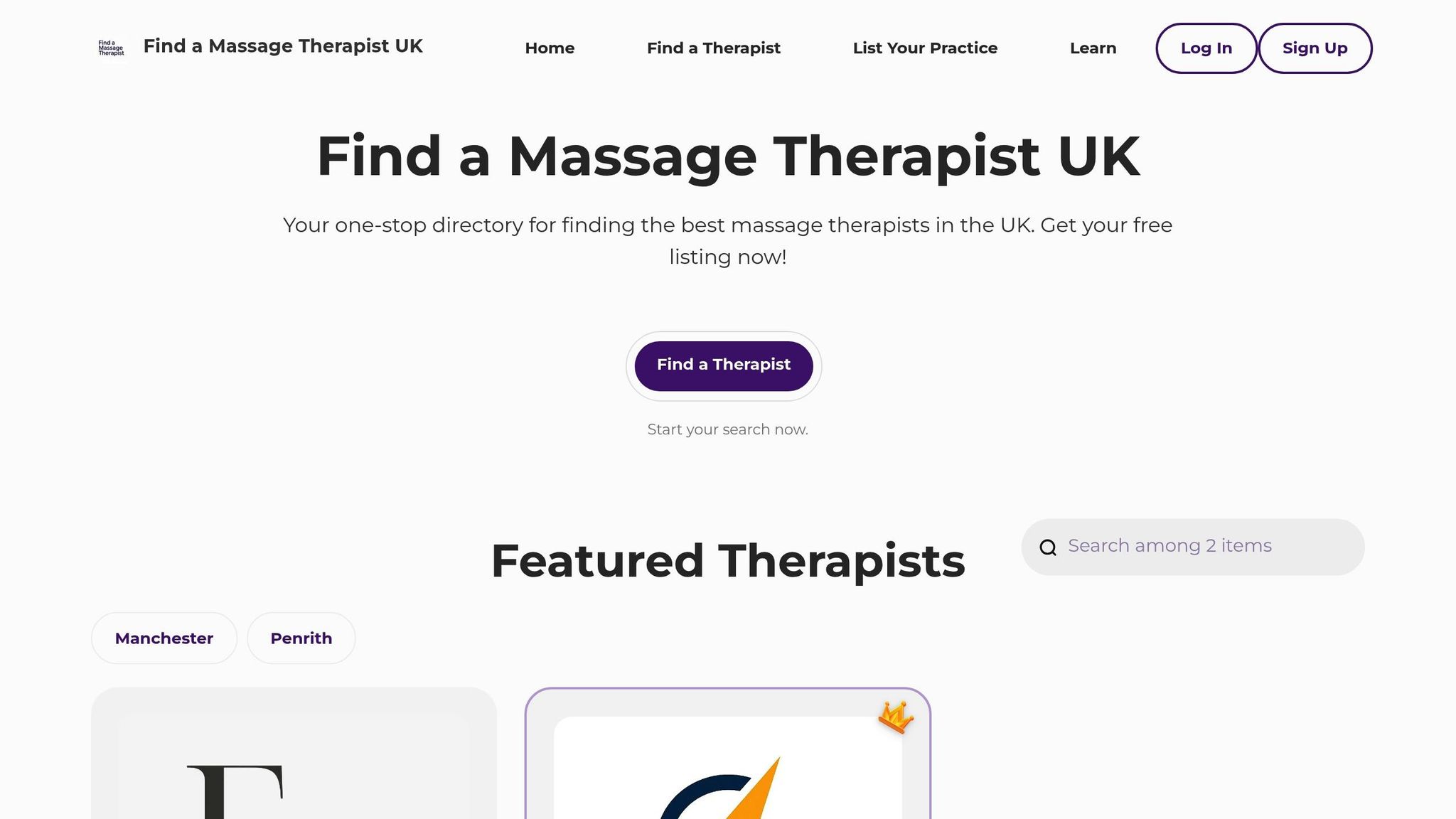 Find a Massage Therapist