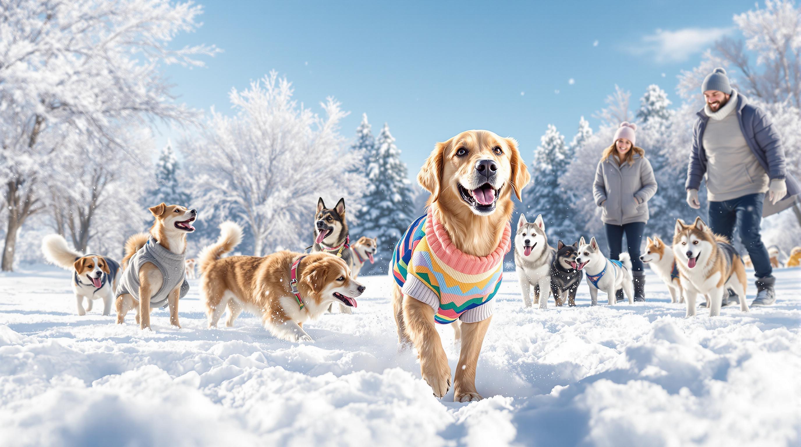 Thumbnail for: Winter Dog Parks: Complete Guide to Cold Weather Fun