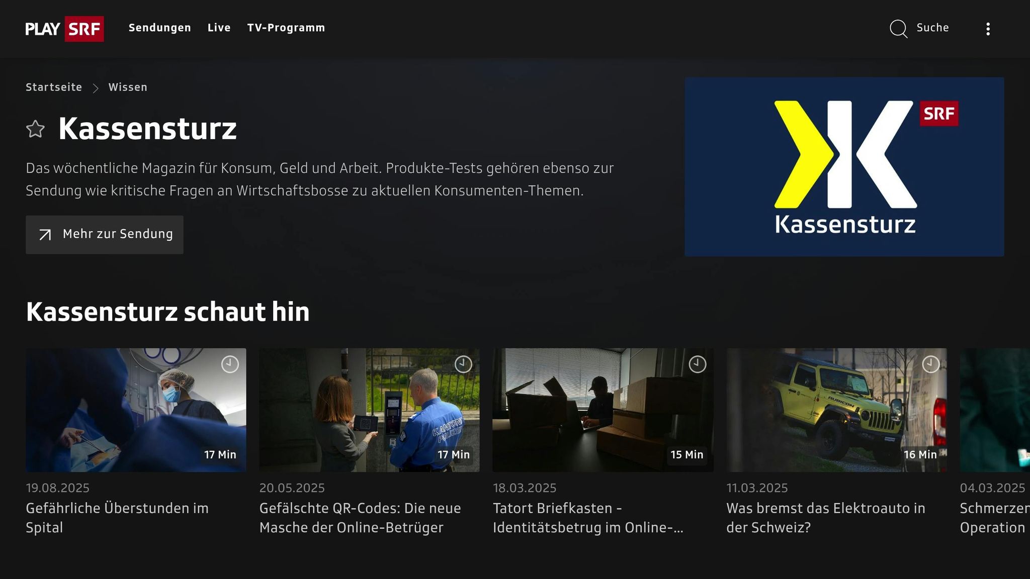 Kassensturz