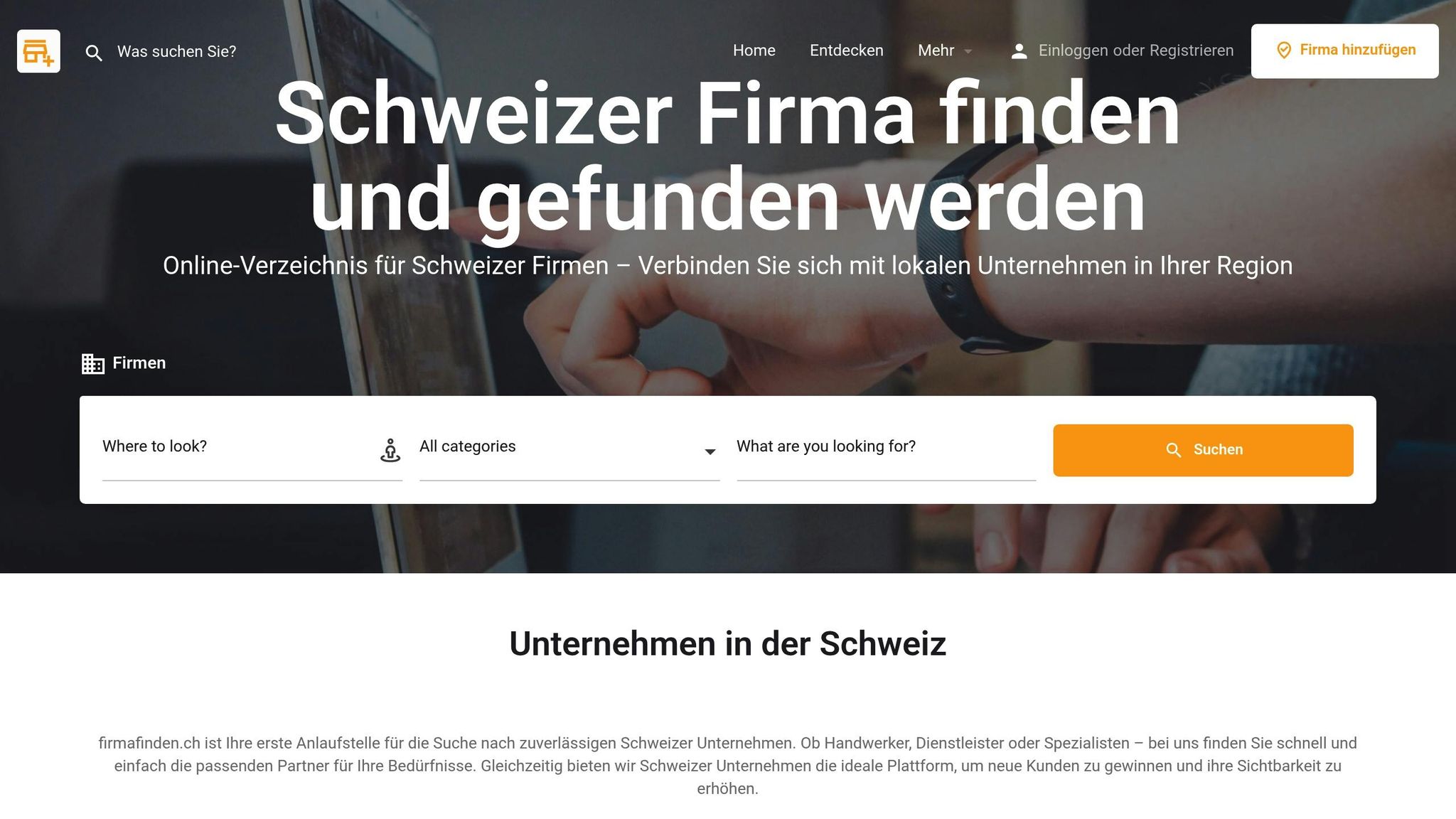 firmafinden.ch