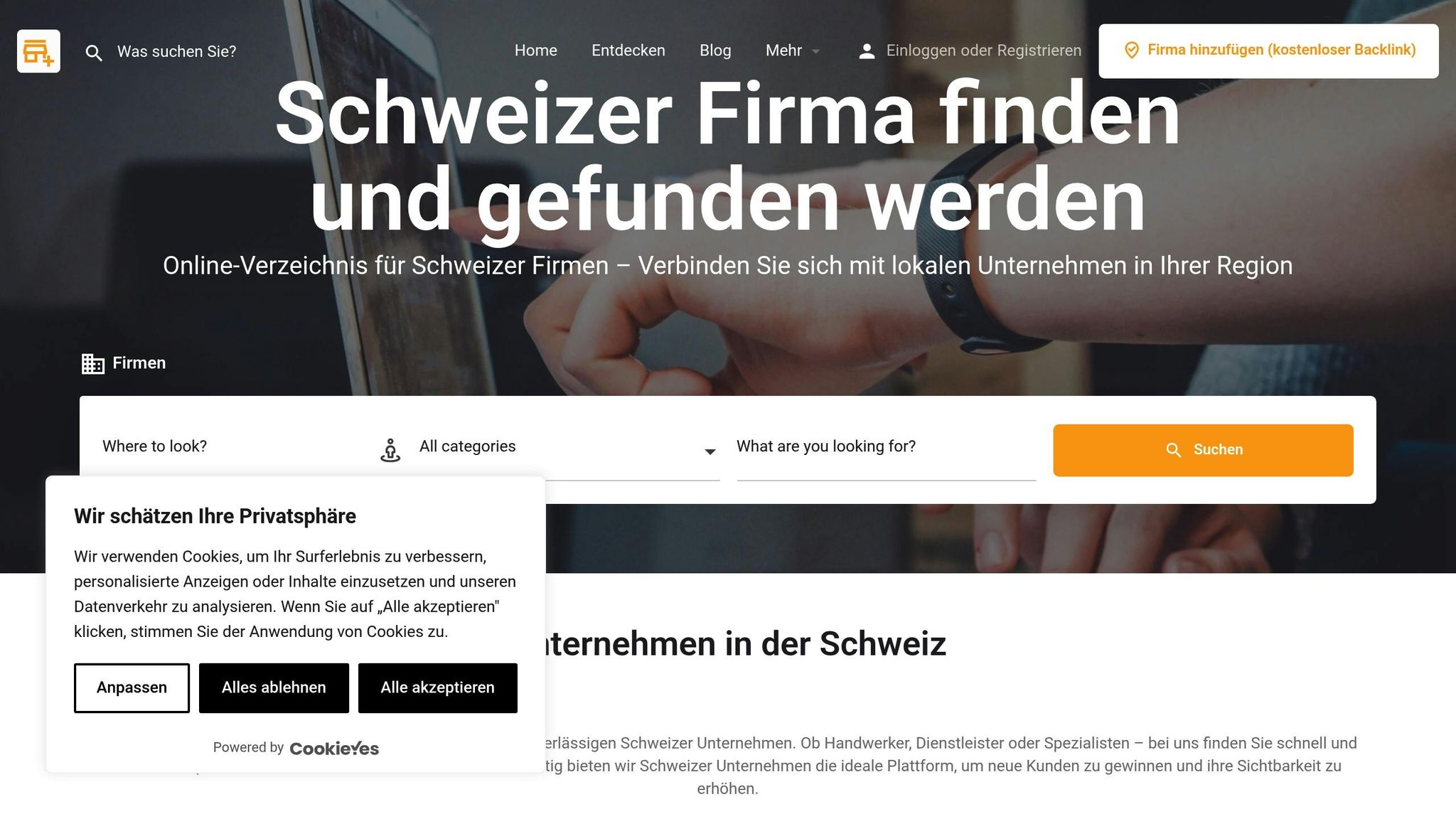 firmafinden.ch