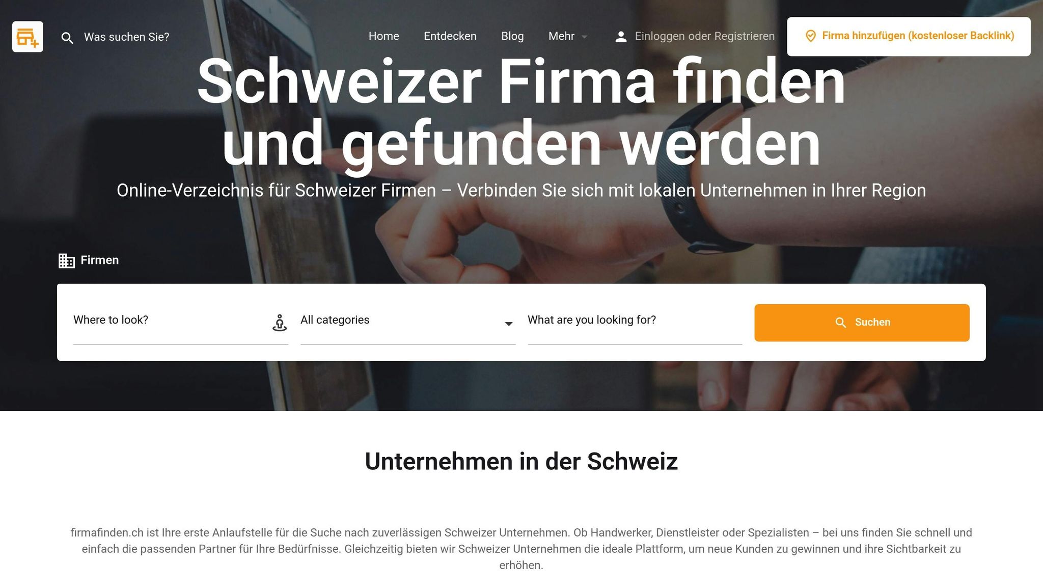 Firmafinden.ch