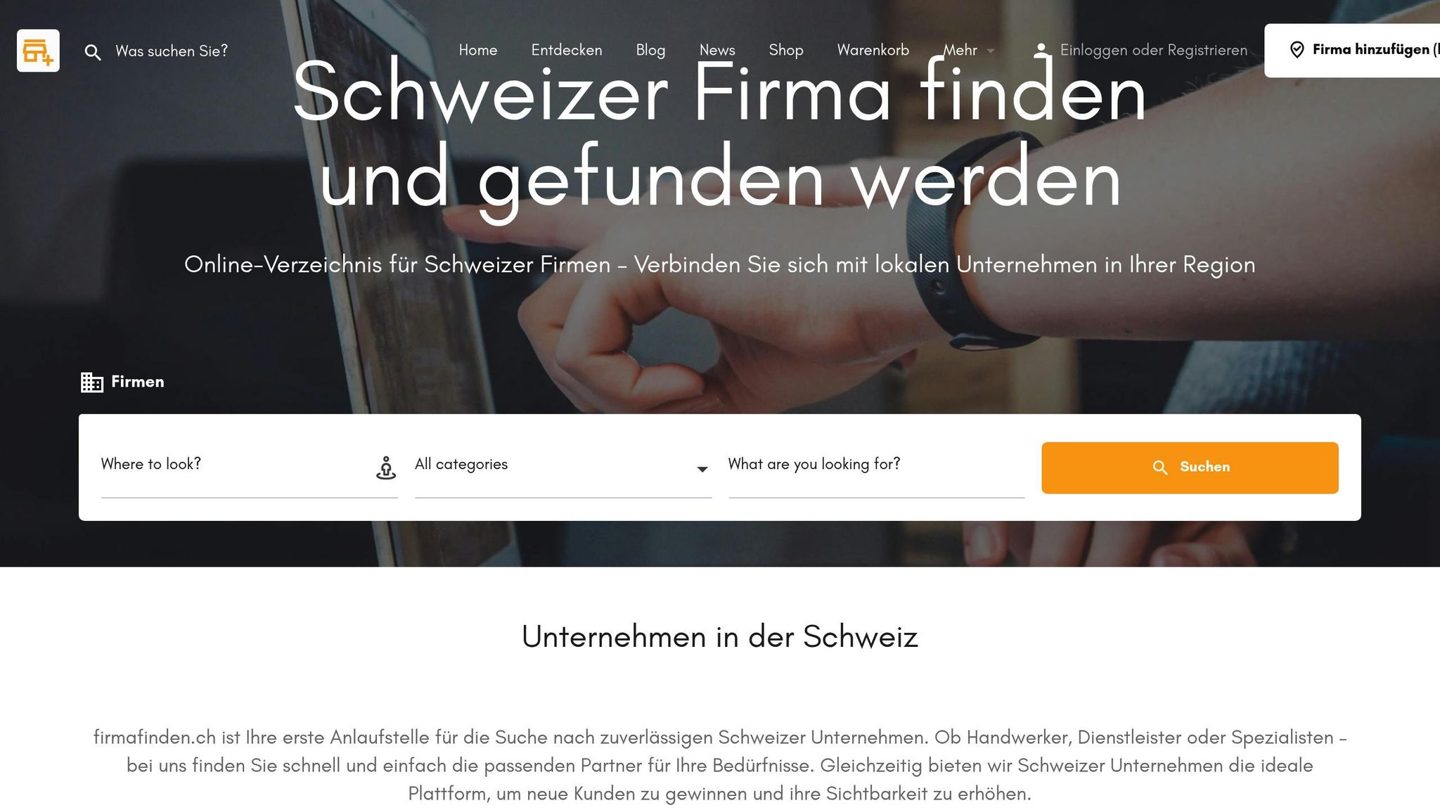 firmafinden.ch