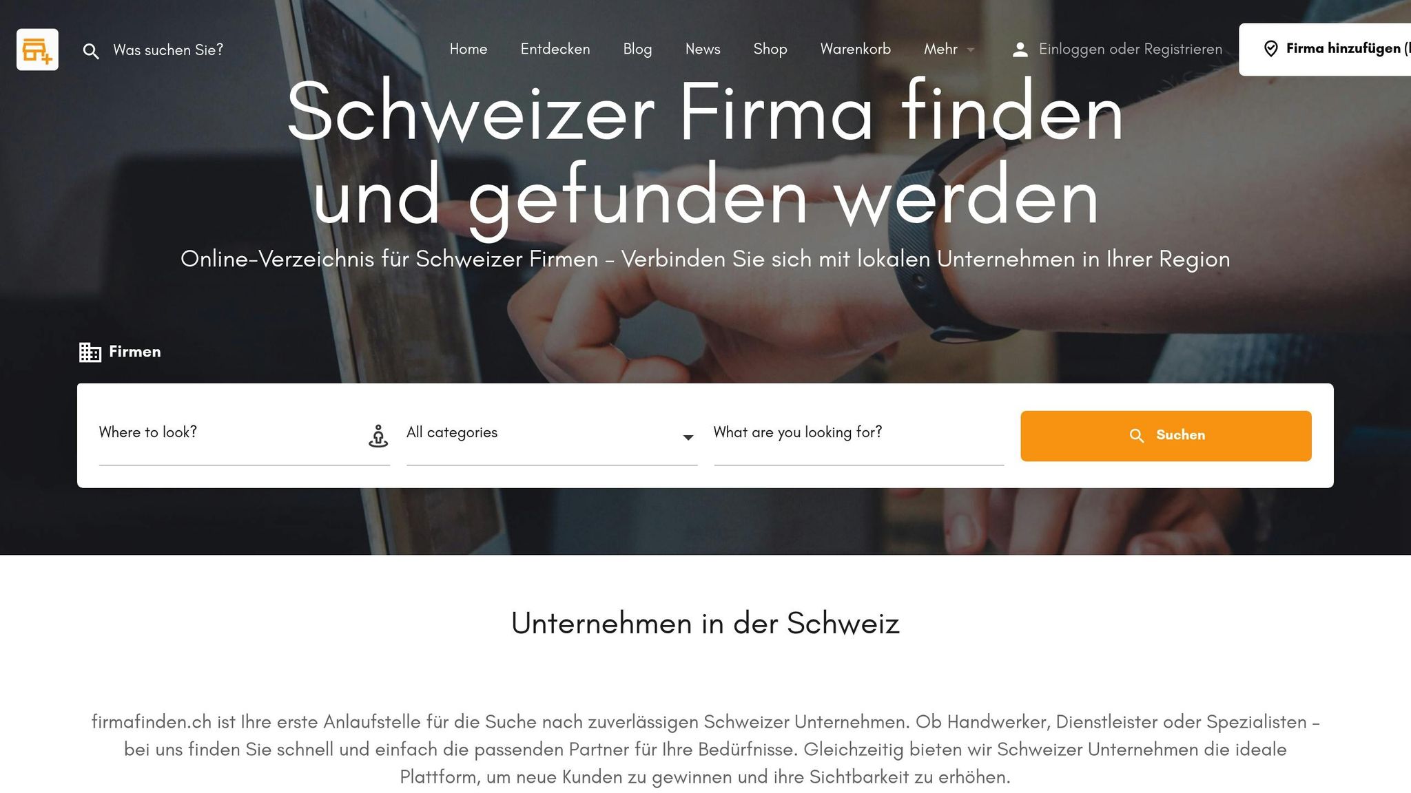 firmafinden.ch