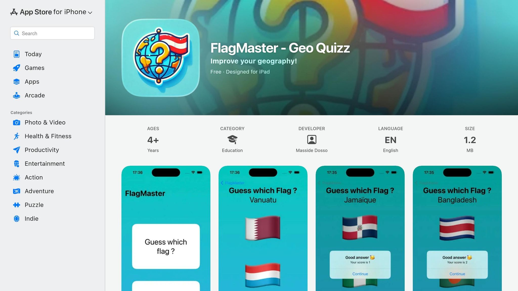 Geo Flag Master