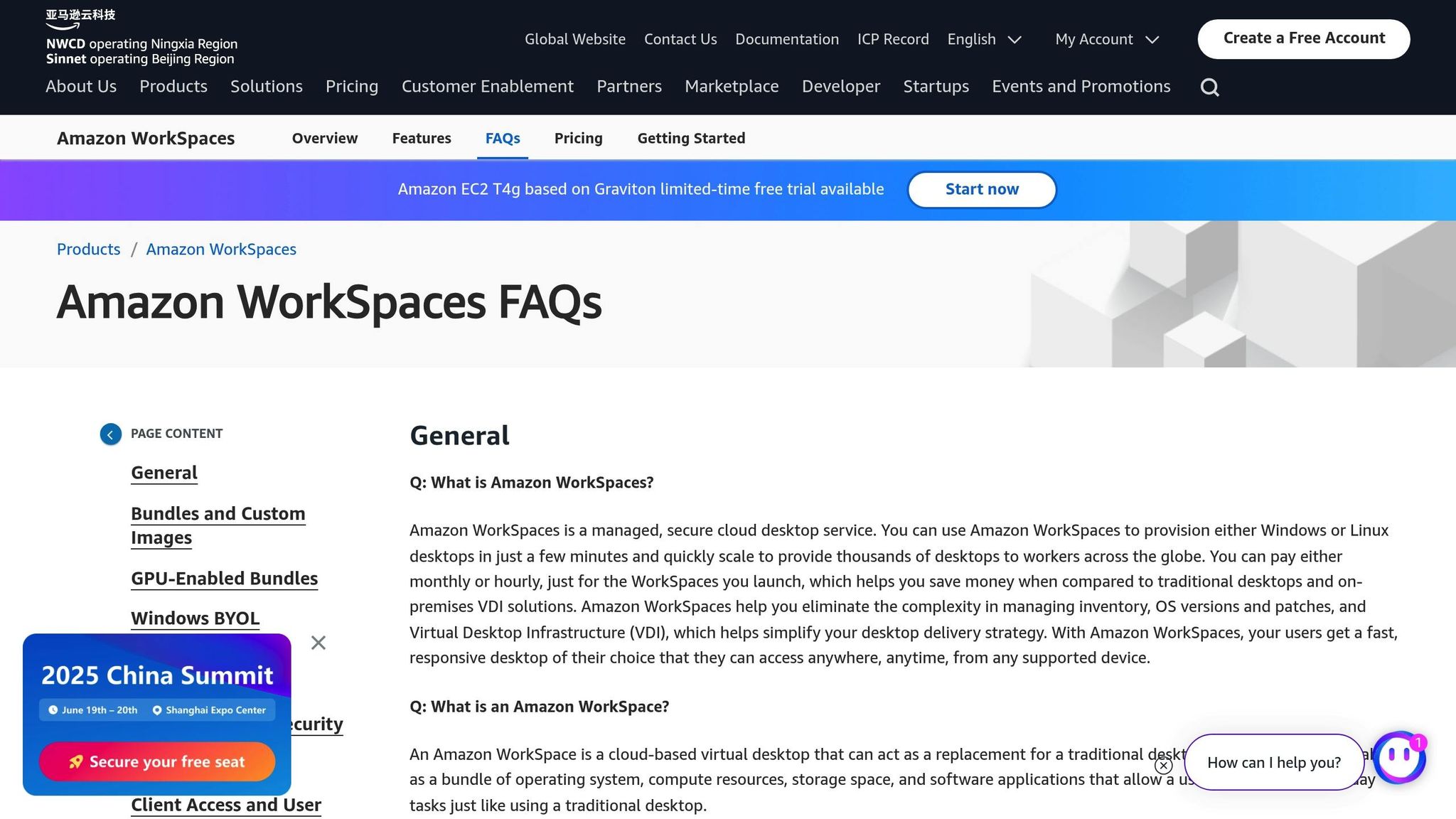 Amazon WorkSpaces
