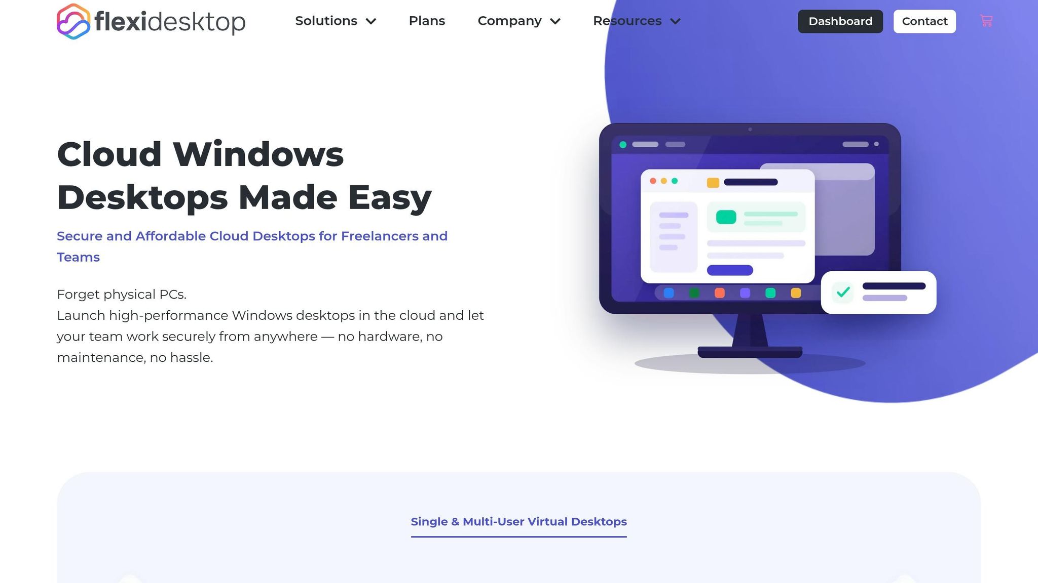 flexidesktop cloud Windows desktop