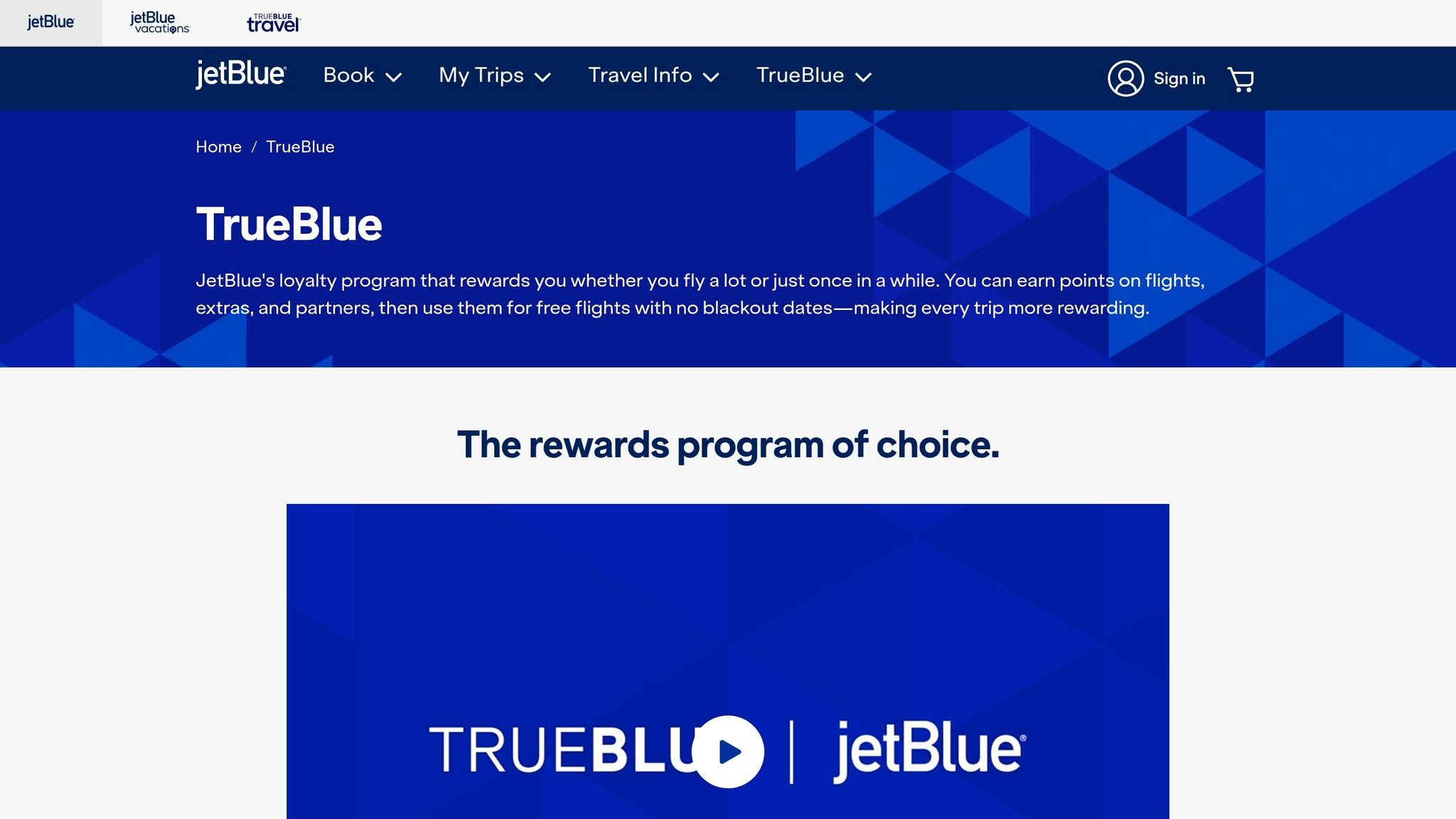 JetBlue TrueBlue