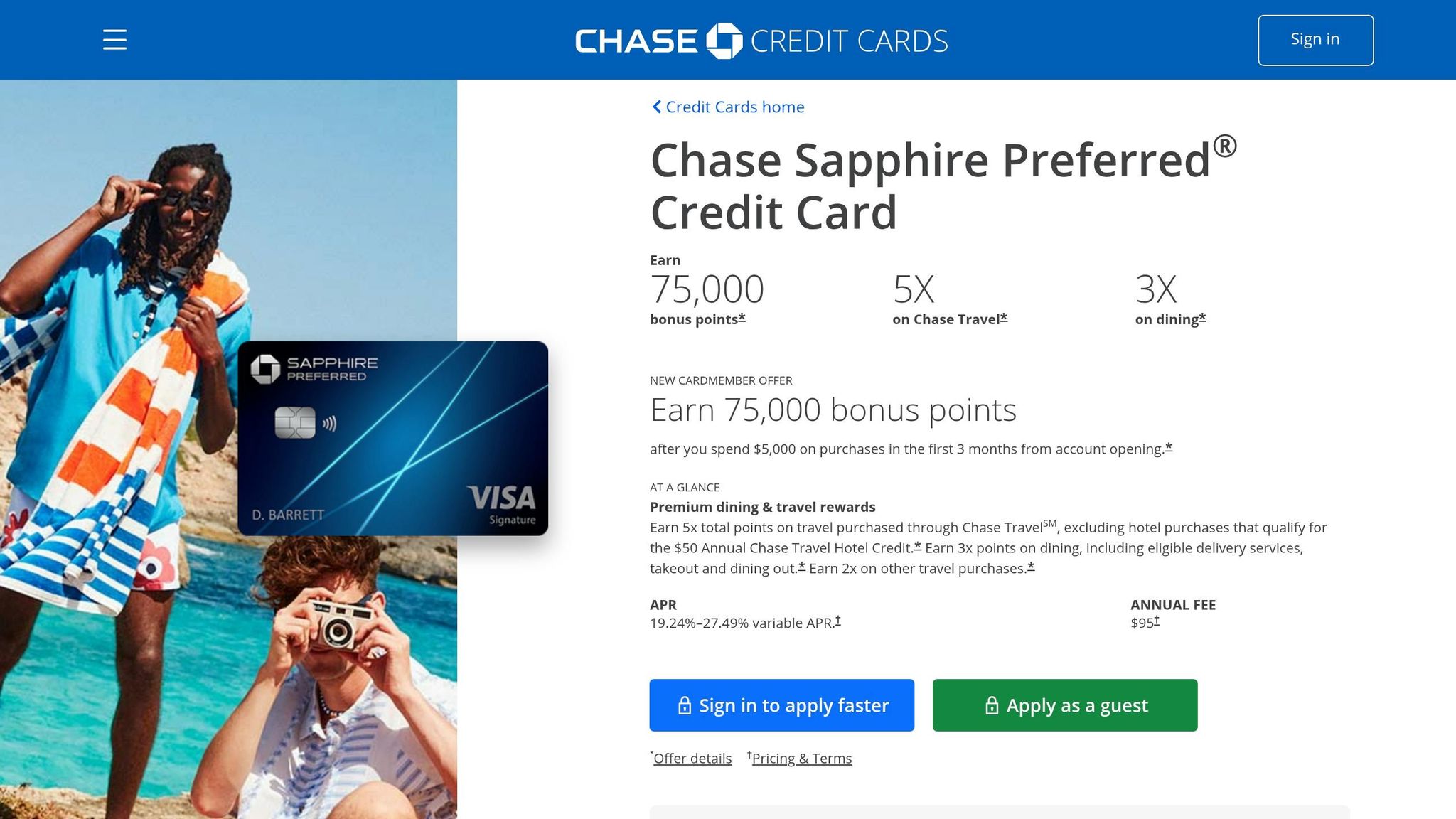 Chase Sapphire Preferred