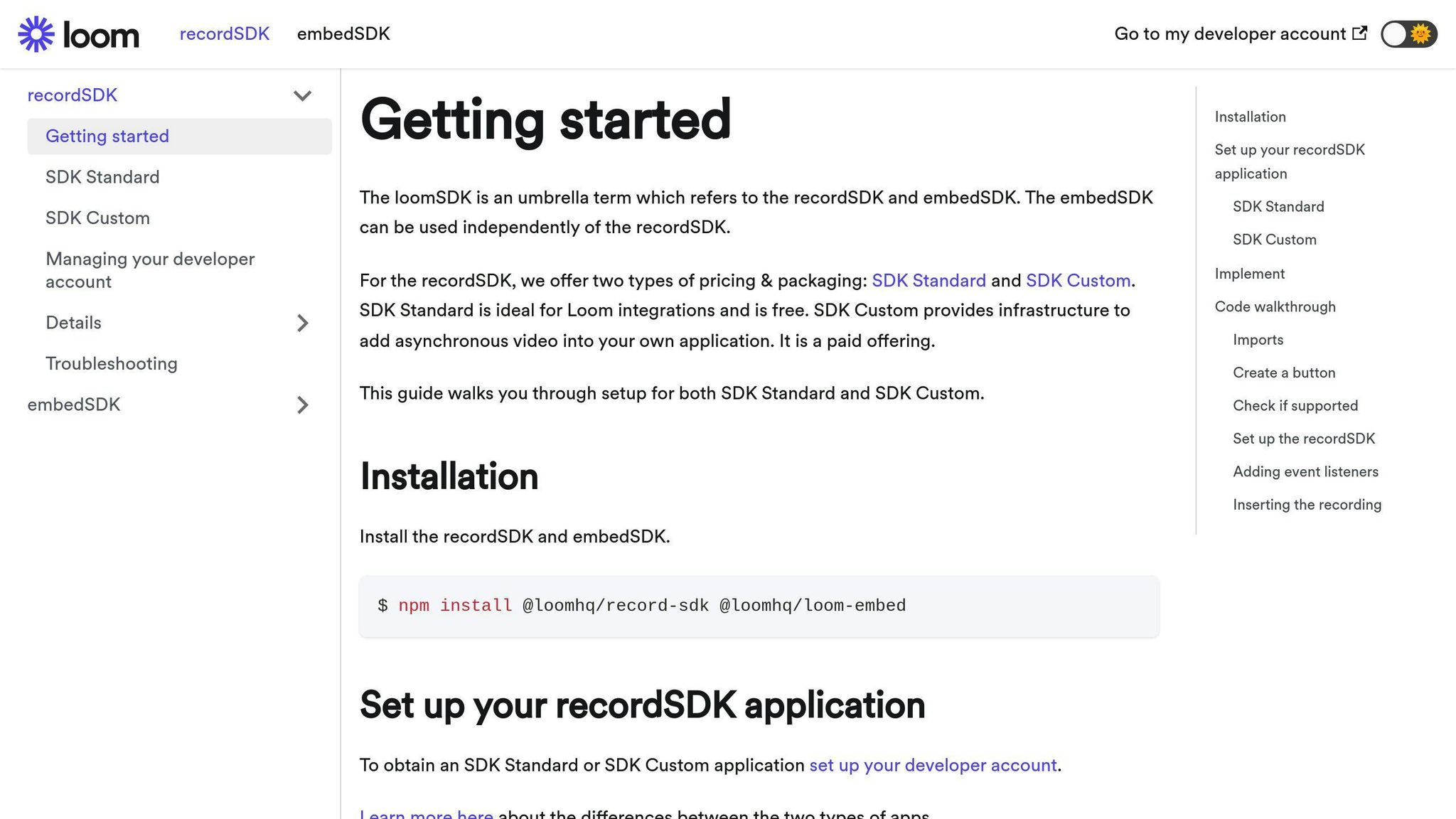 LoomSDK