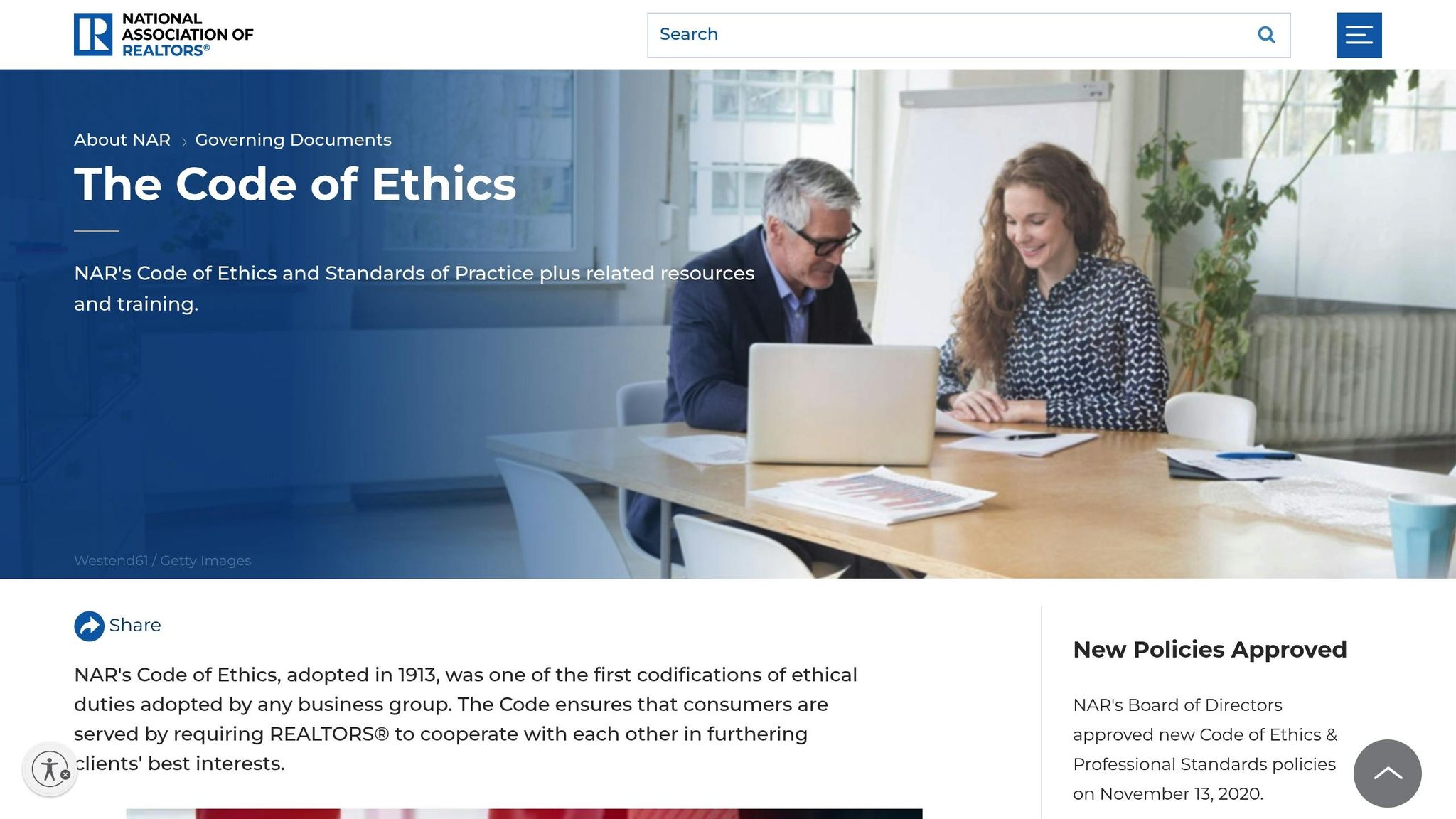 NAR Code of Ethics