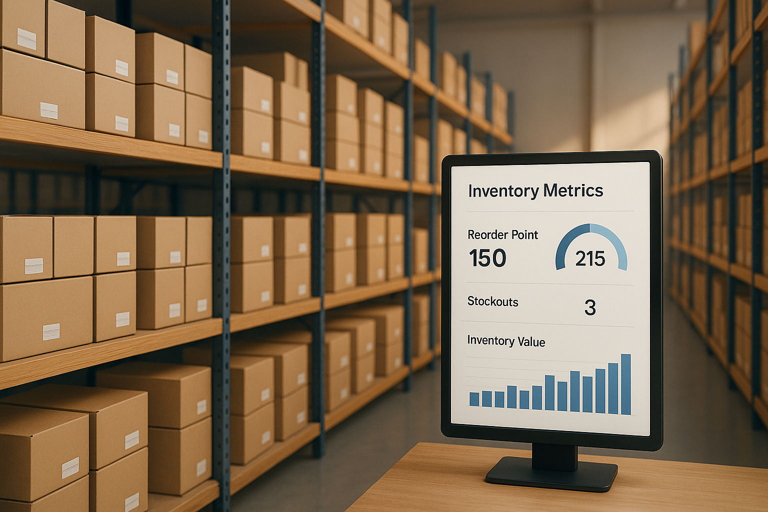 How Reorder Points Reduce Stockouts and Save Money