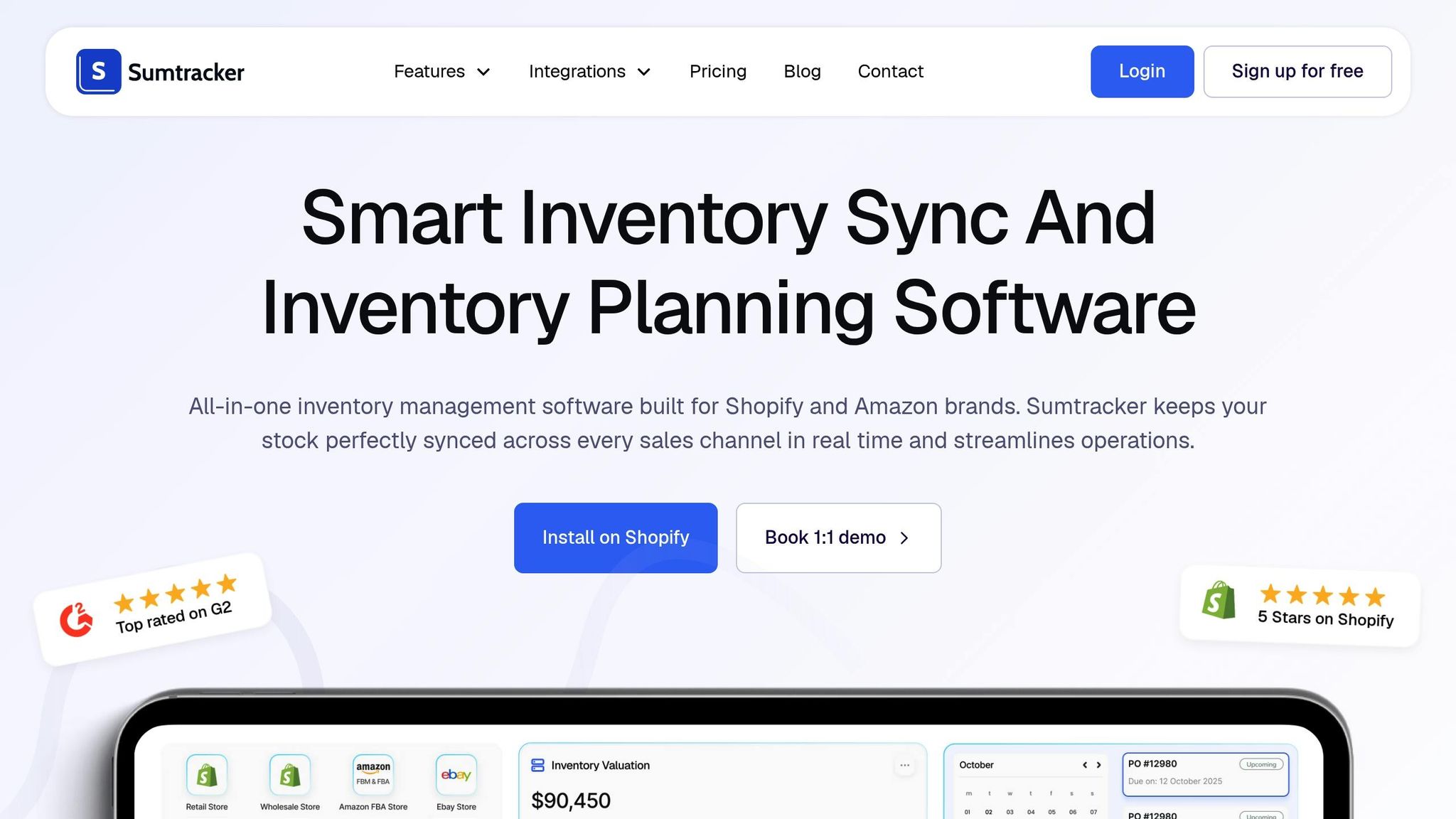 Sumtracker