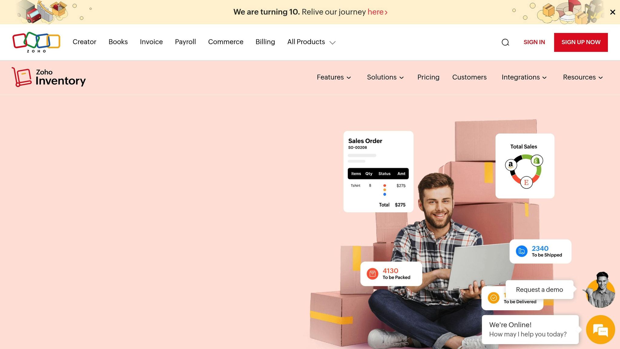 Zoho Inventory
