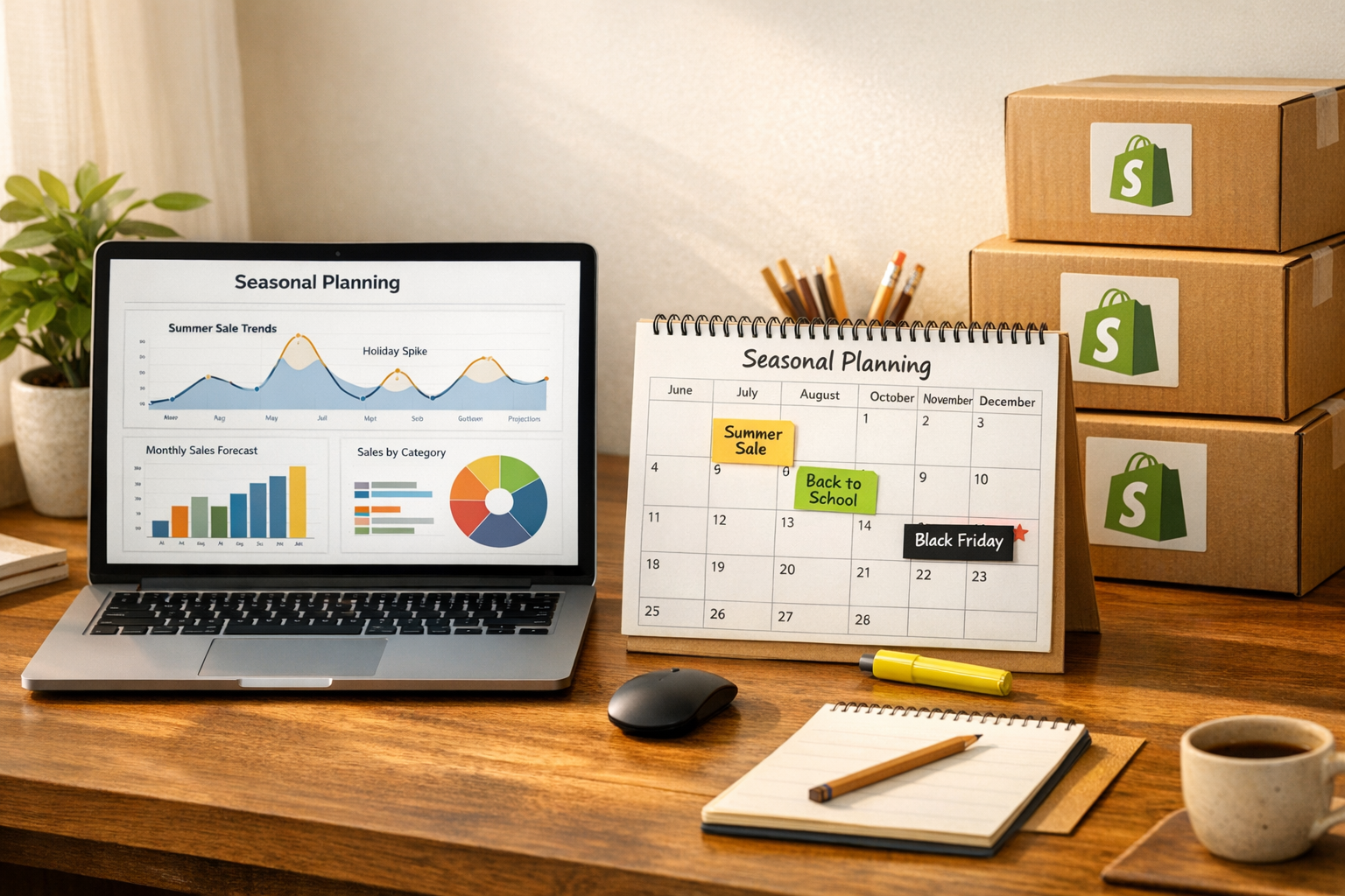 Seasonal Demand Forecasting for Shopify Brands