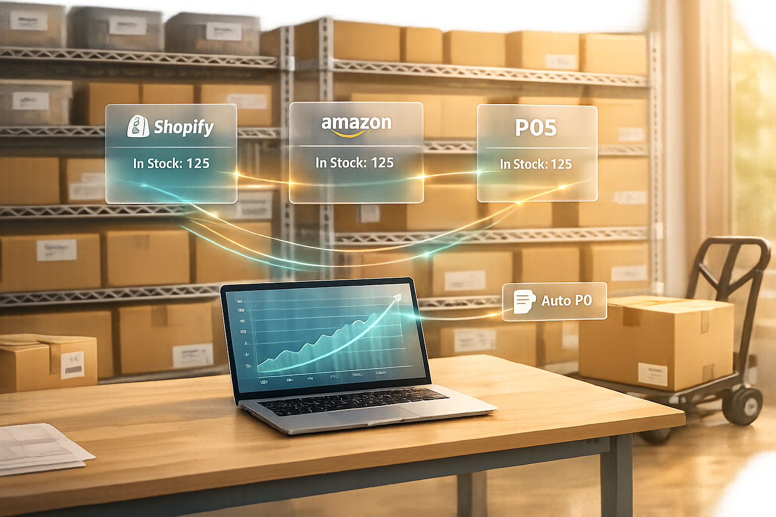 Avoid Downtime with Real-Time Stock Sync