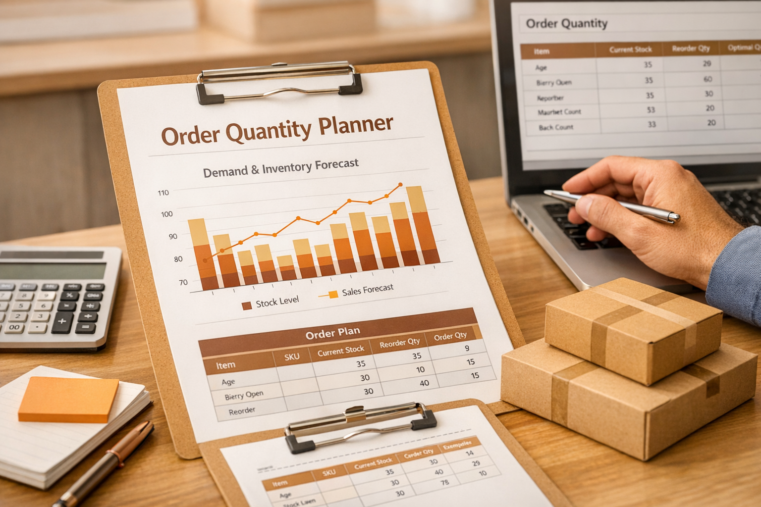 Order Quantity Planner