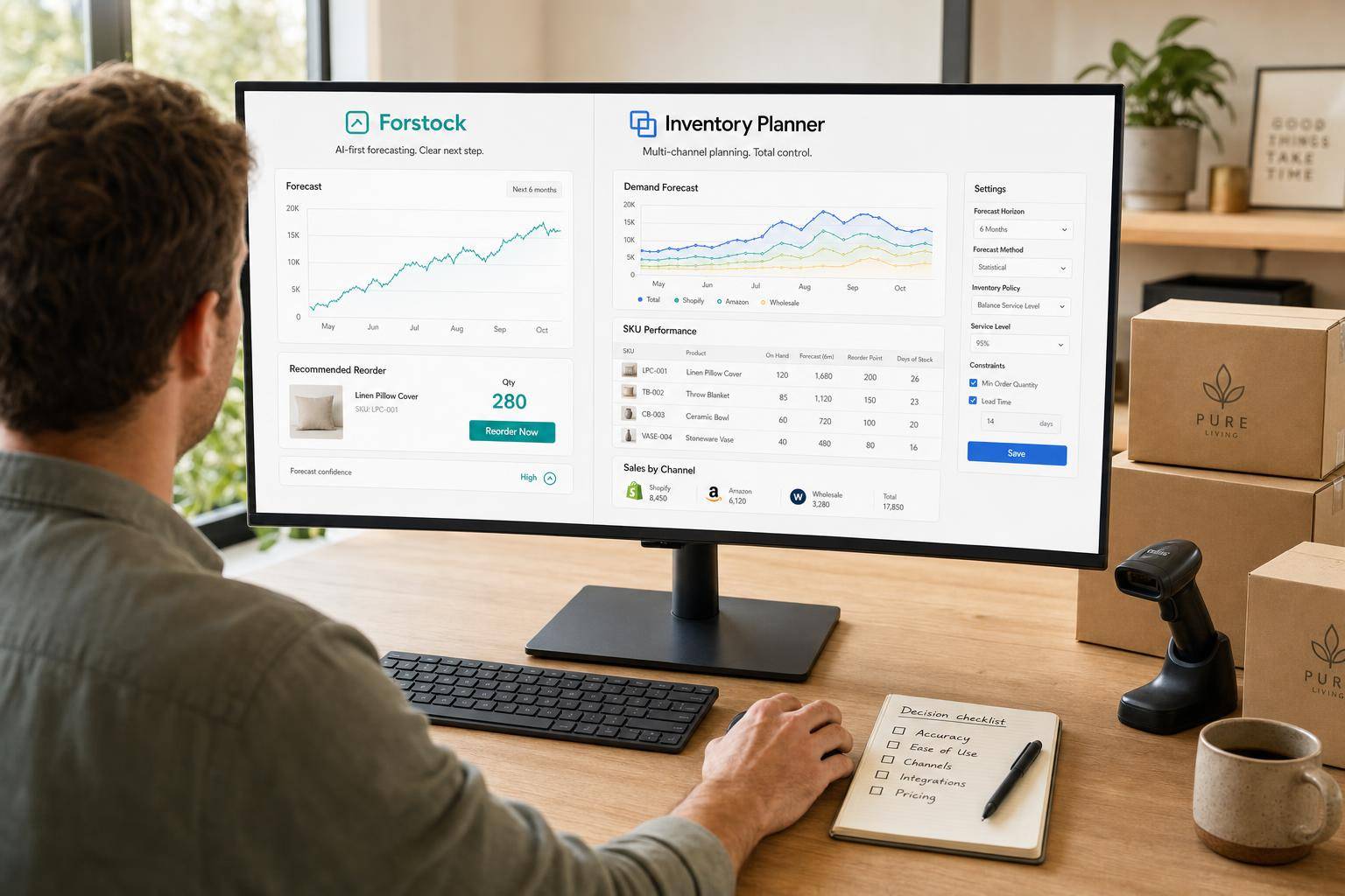 Forstock vs Inventory Planner: Which Shopify Forecasting Tool Is Right for Your Store?