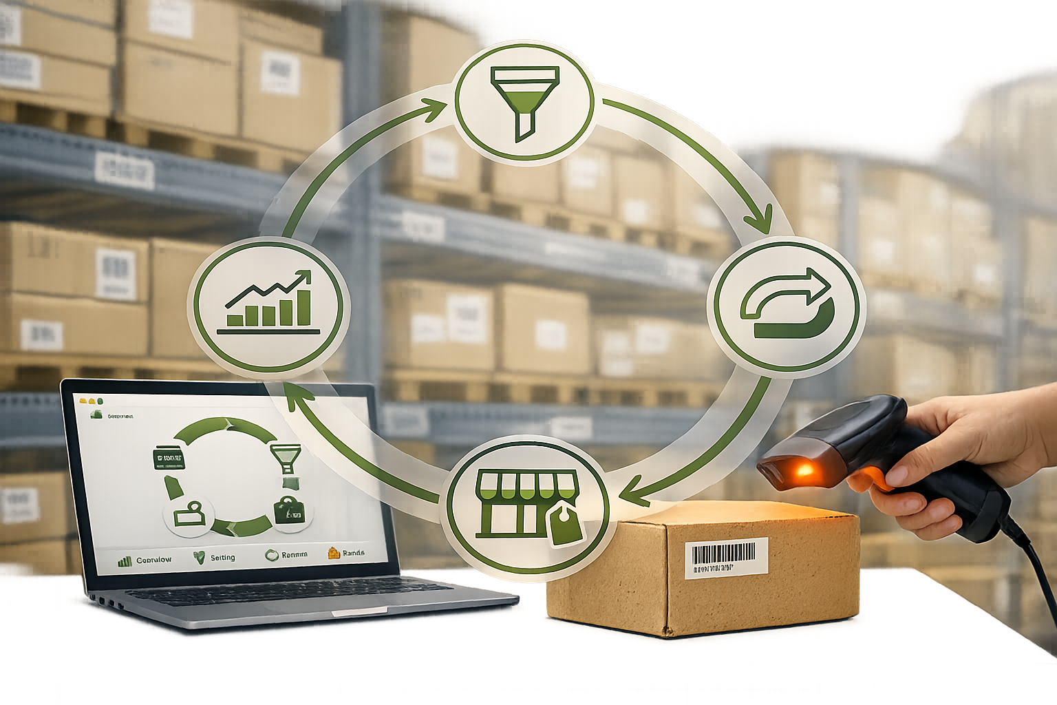 How AI Reduces Waste in Circular Supply Chains