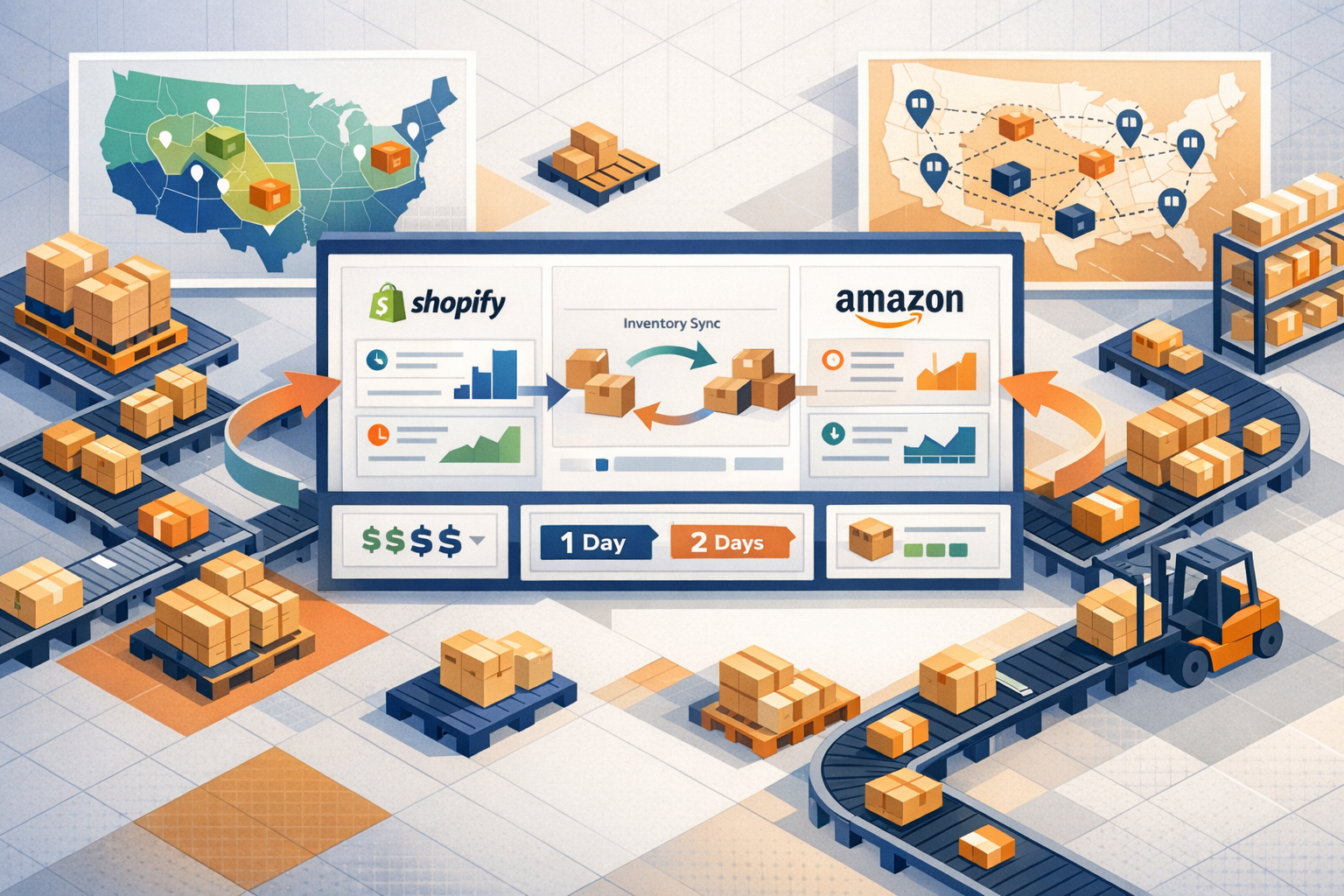 Unified Dashboards for Shopify and Amazon Fulfillment
