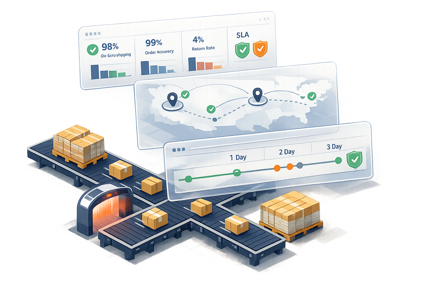 How to Use Data for 3PL Performance Reviews