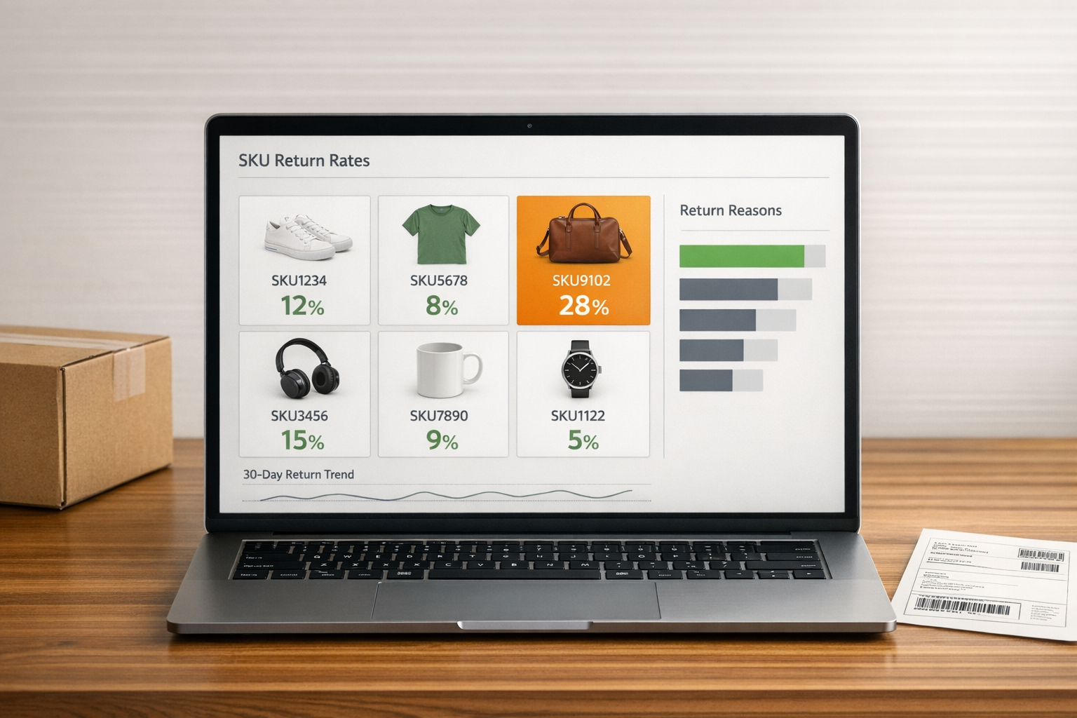 Track SKU Return Rates in Shopify