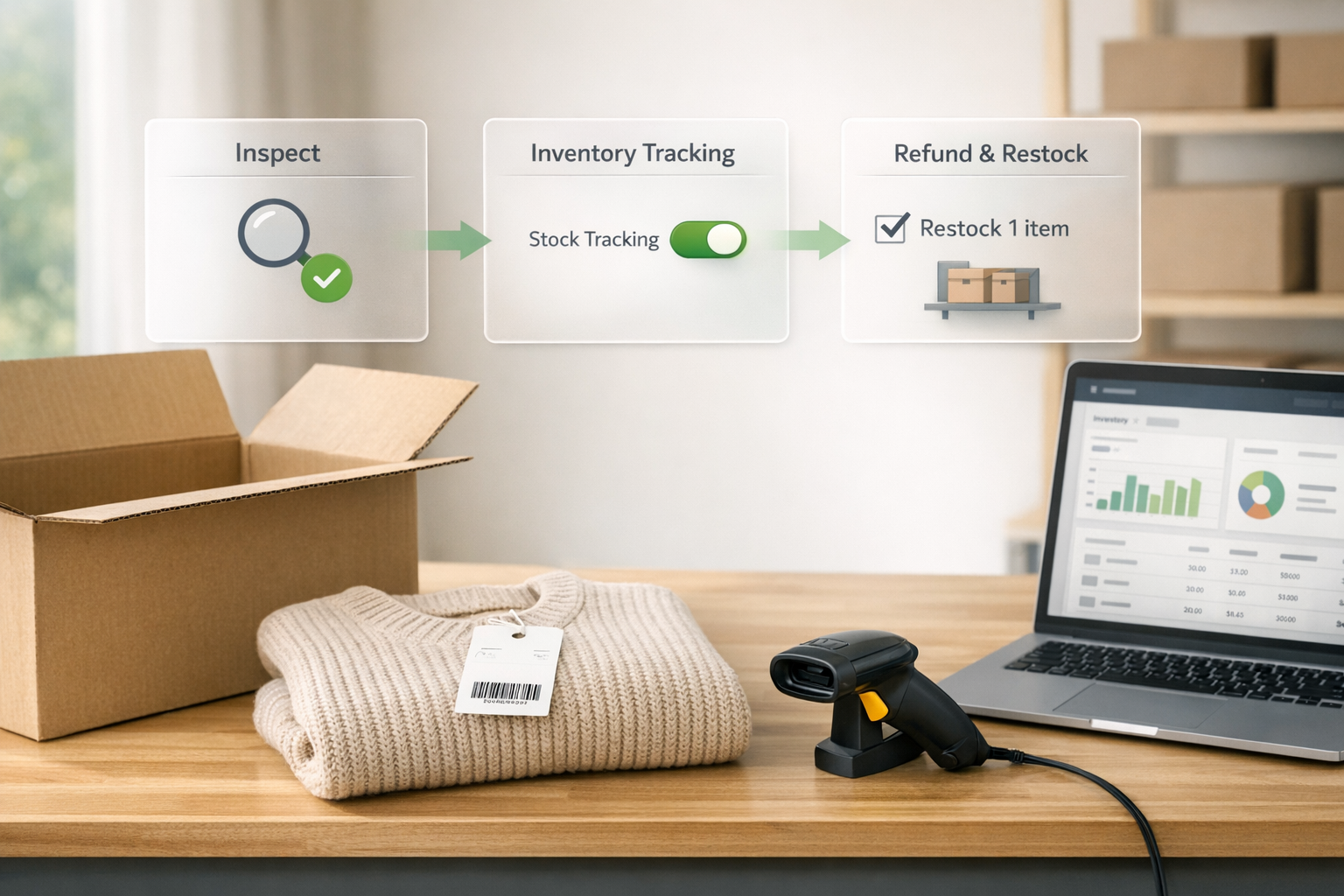How to Restock Returned Items in Shopify
