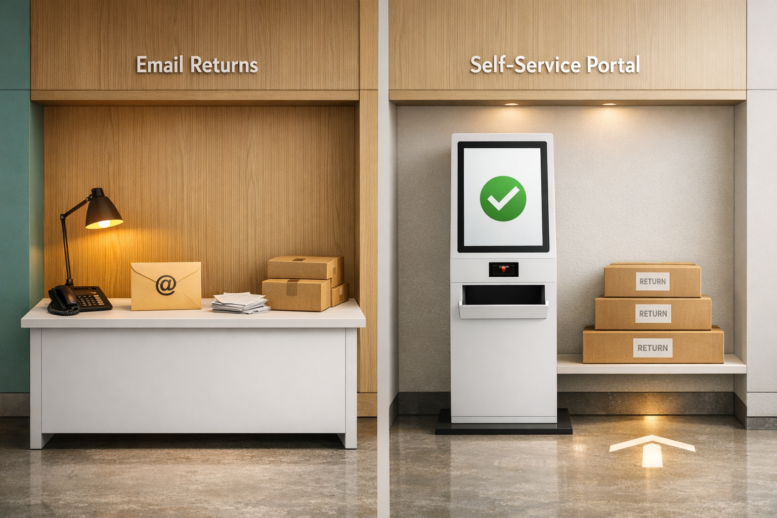 Returns Emails vs. Self-Service Portals: Comparison