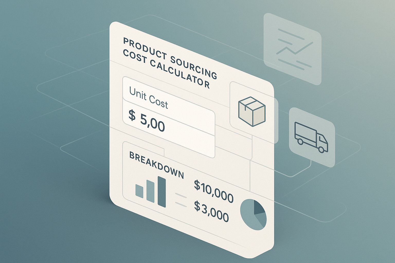 Product Sourcing Cost Calculator