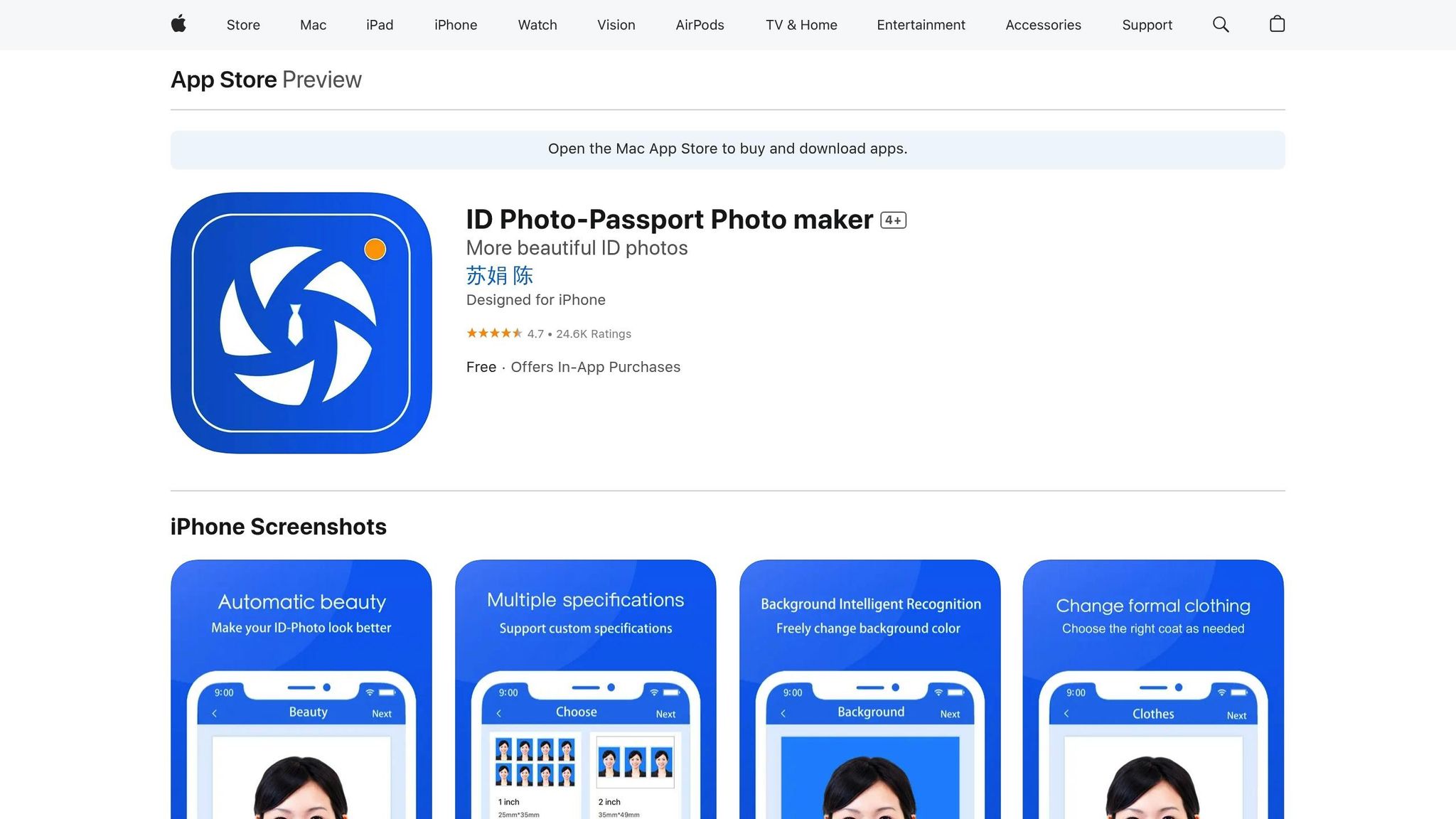 ID Photo-Passport Photo Maker