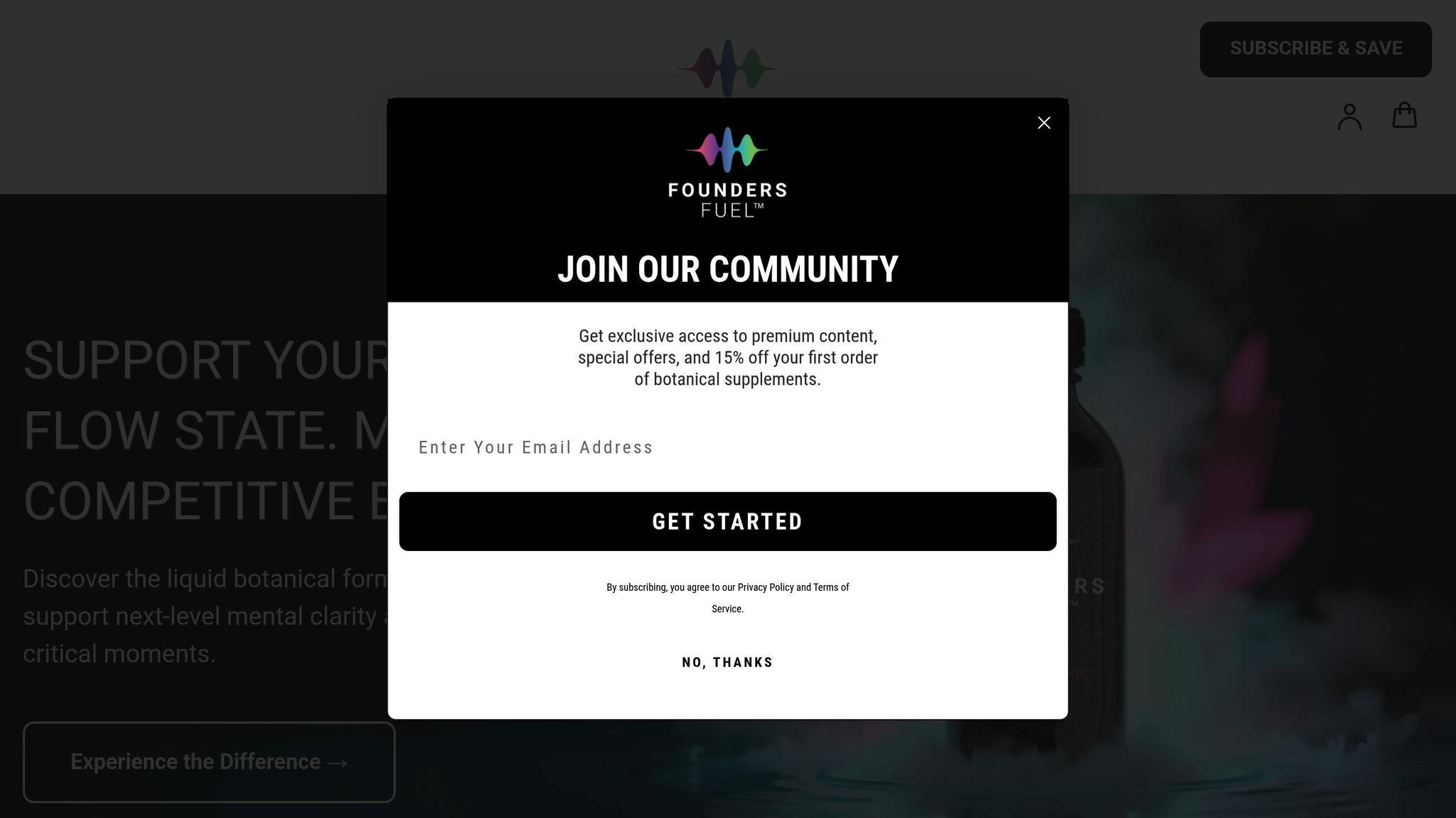 Founders Fuel Premium Botanical Blend