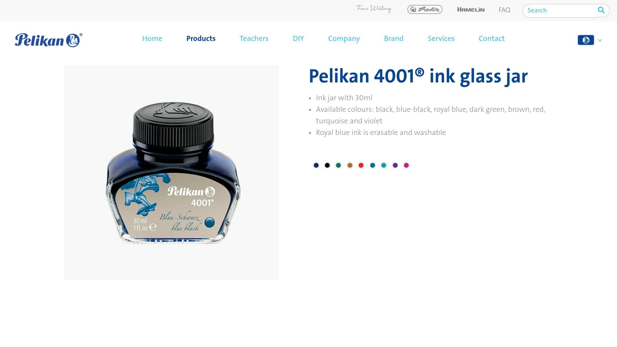 Pelikan 4001 Blue-Black
