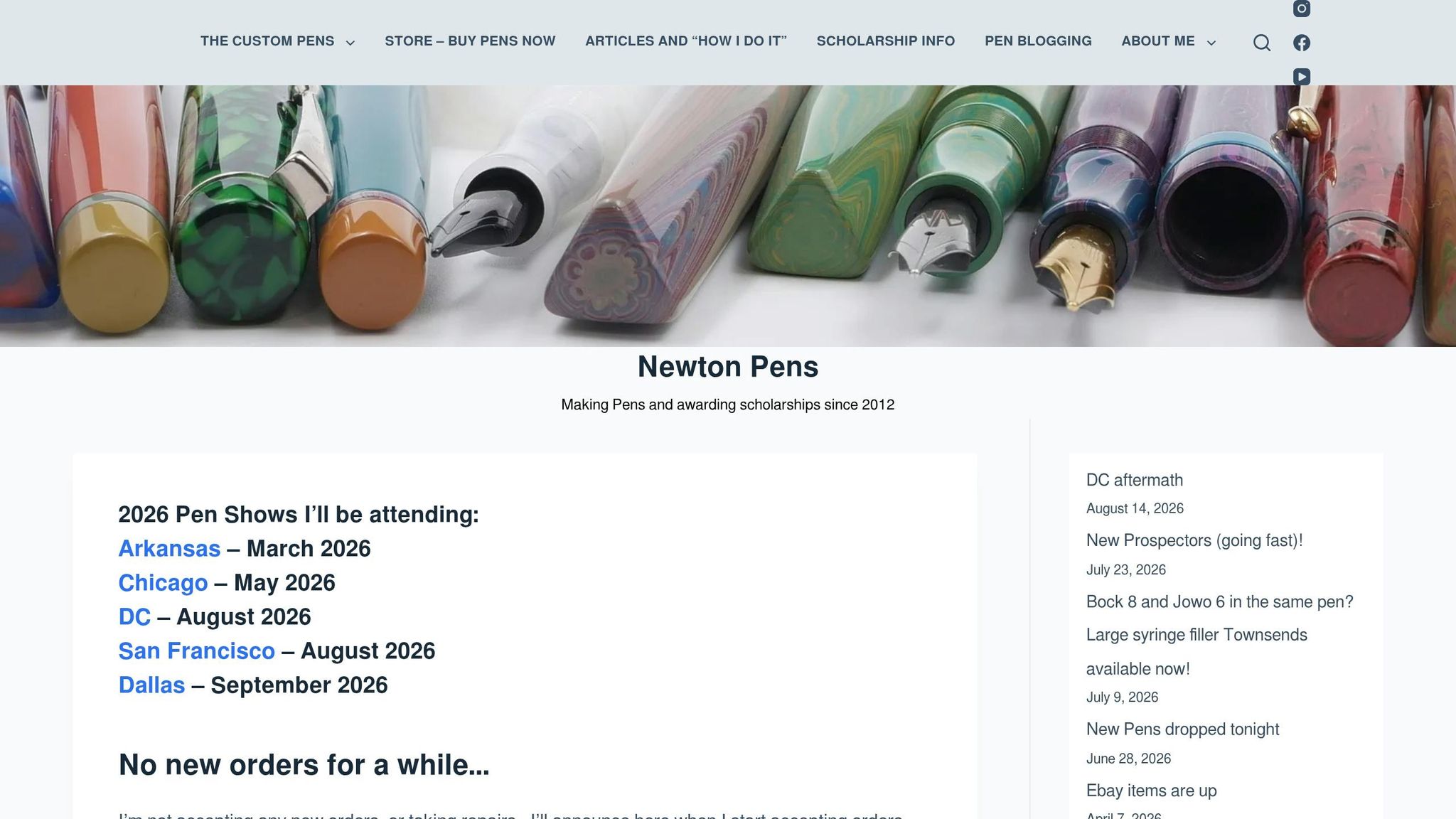 Newton Pens