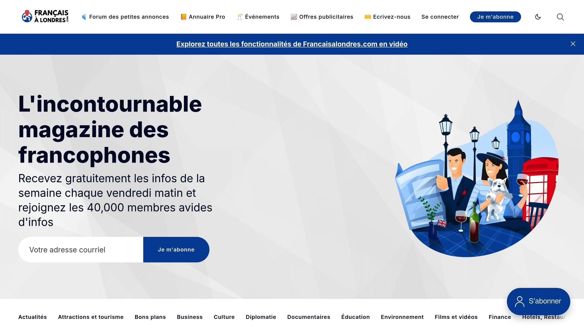 Français à Londres