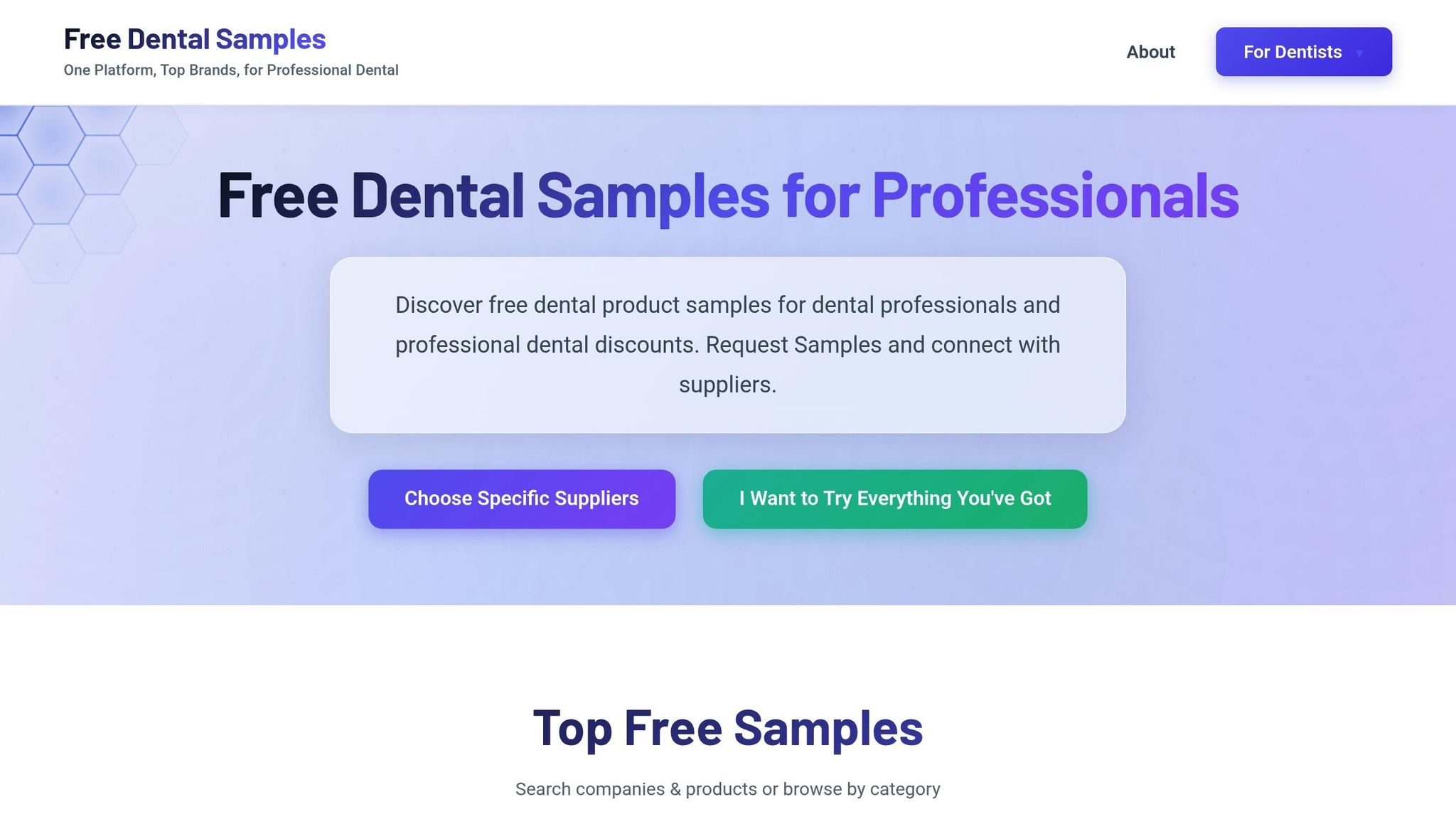 FreeDentalSamples.com