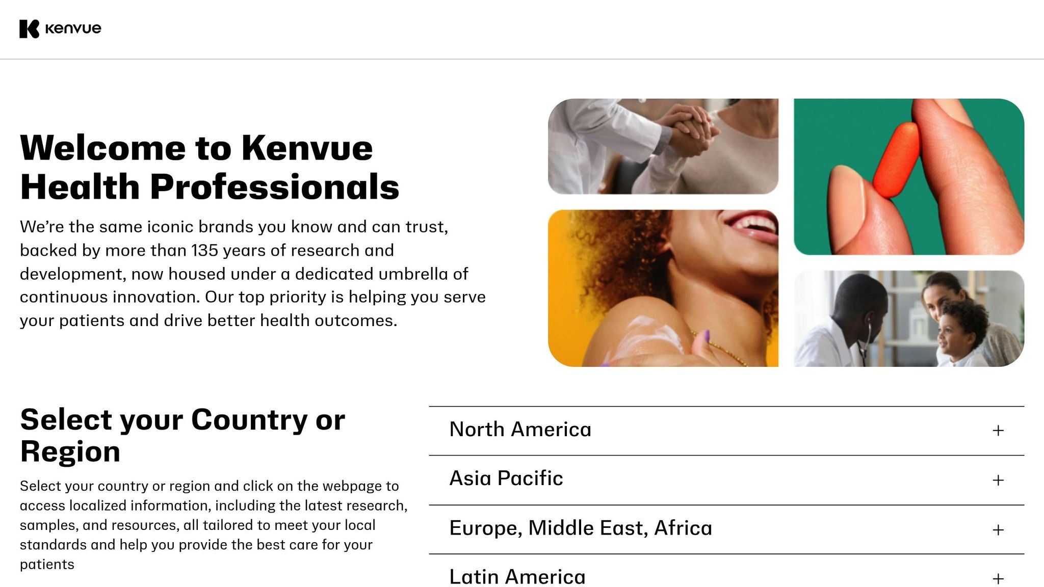 Kenvue Health Professionals Portal