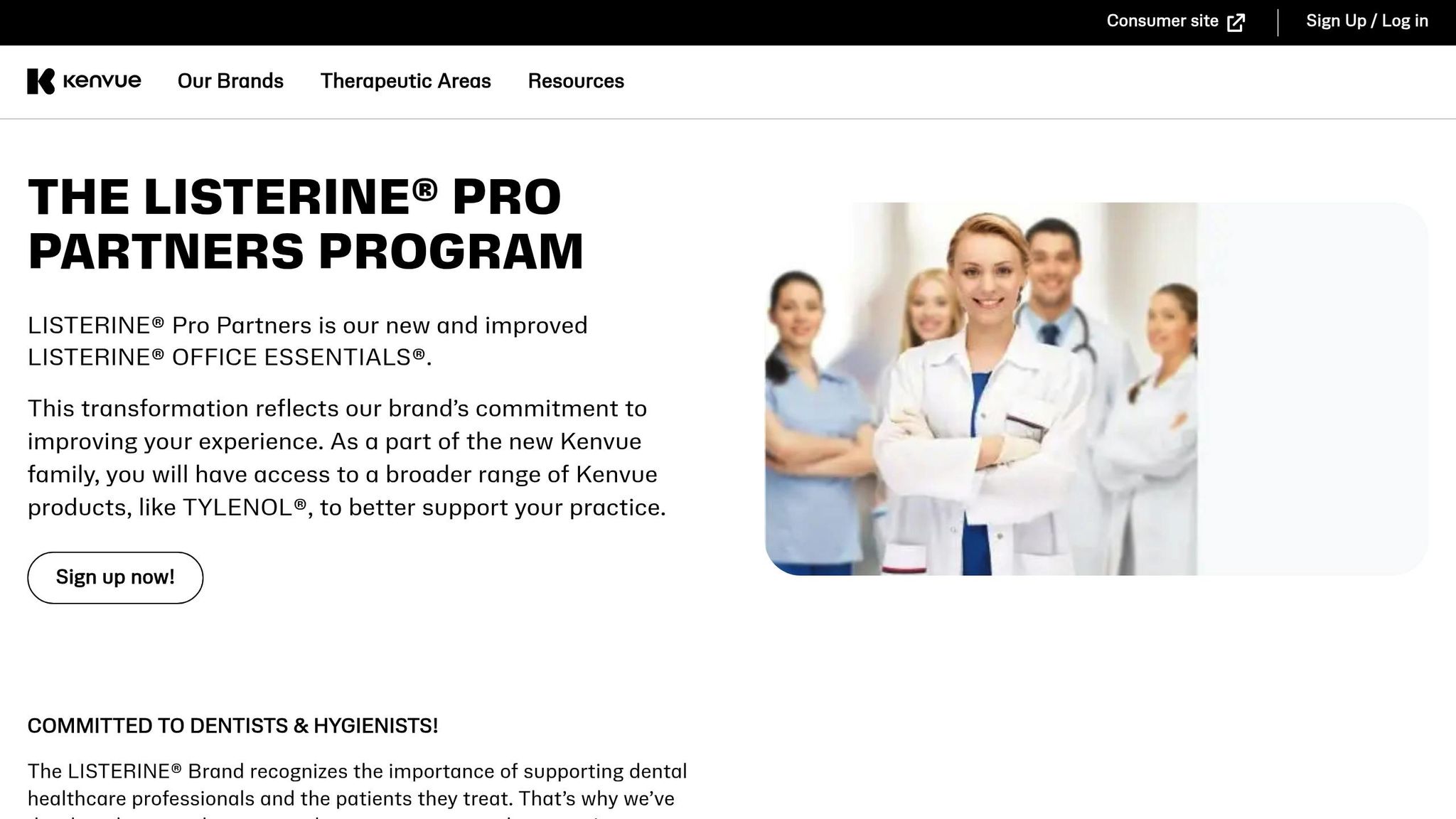 Listerine Pro Partners Program