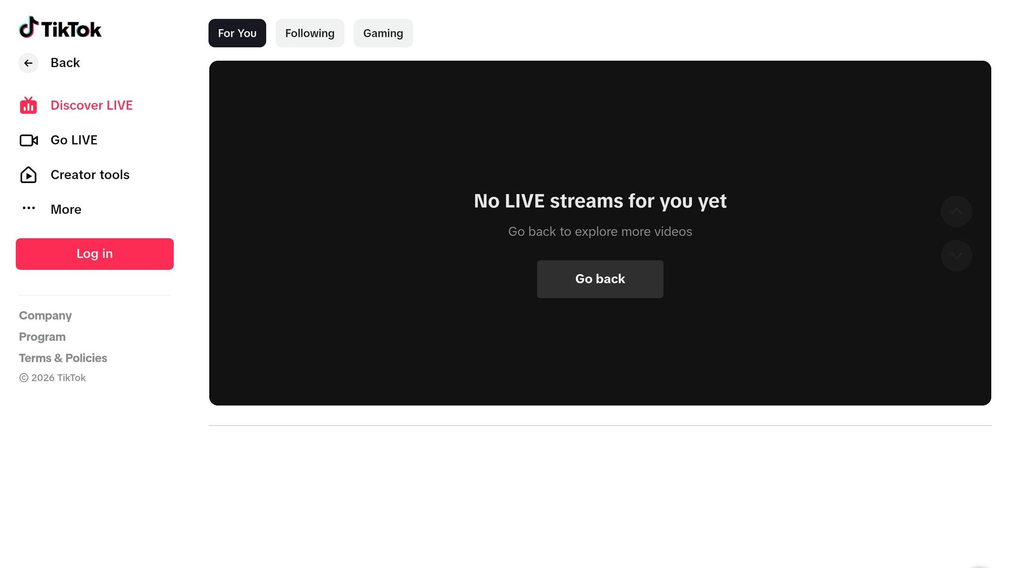 TikTok Live