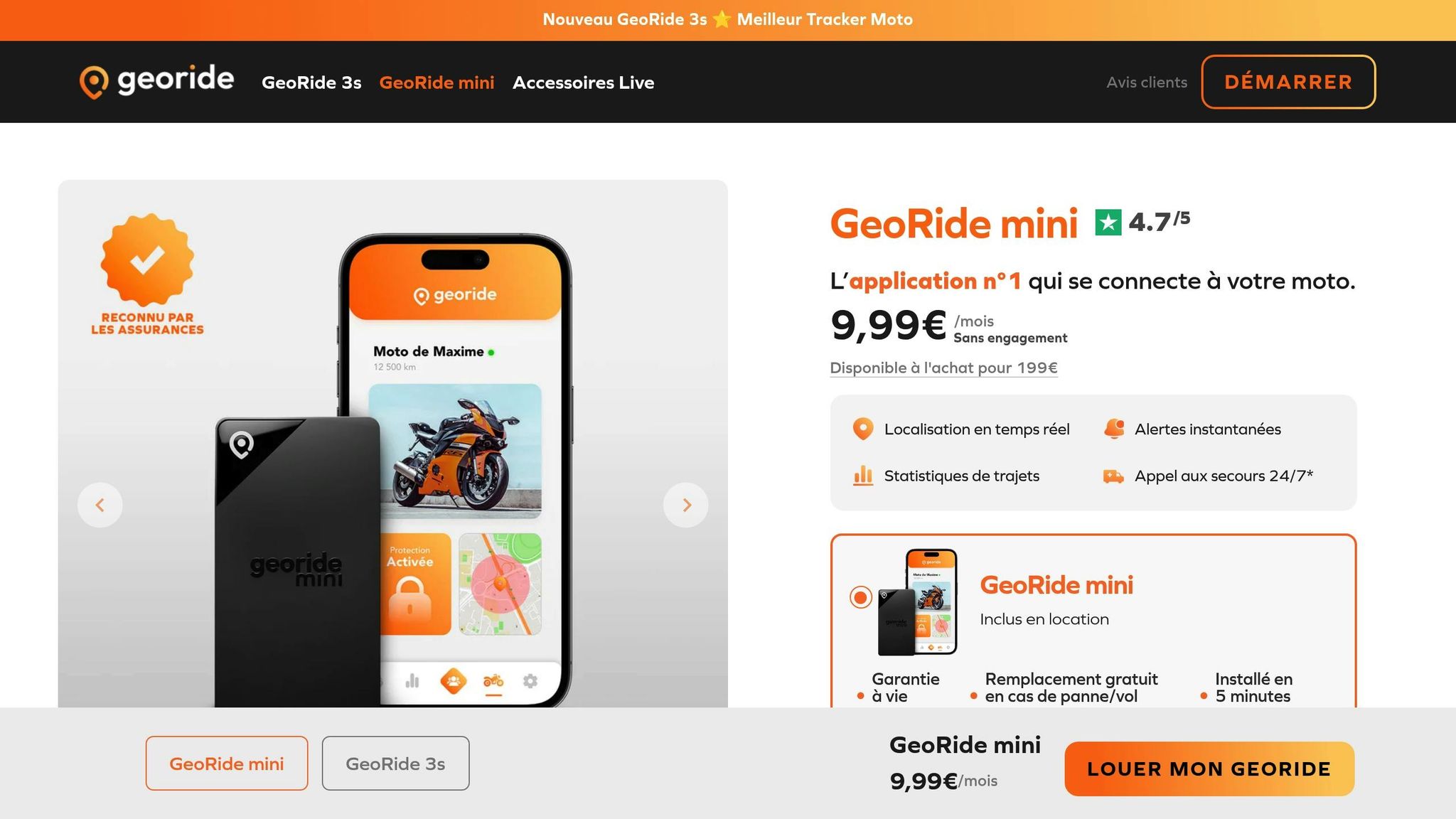 GeoRide mini