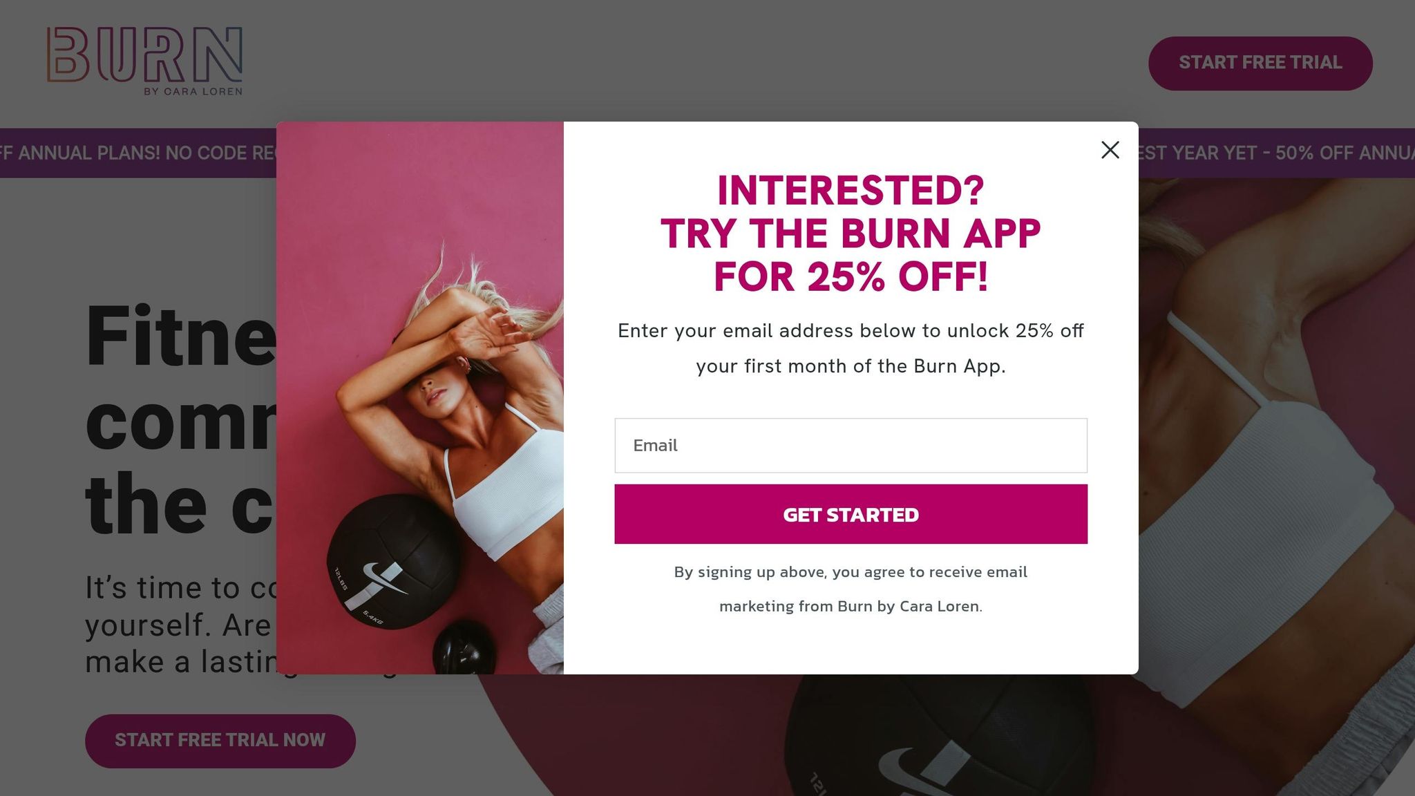 Burn App by Cara Loren