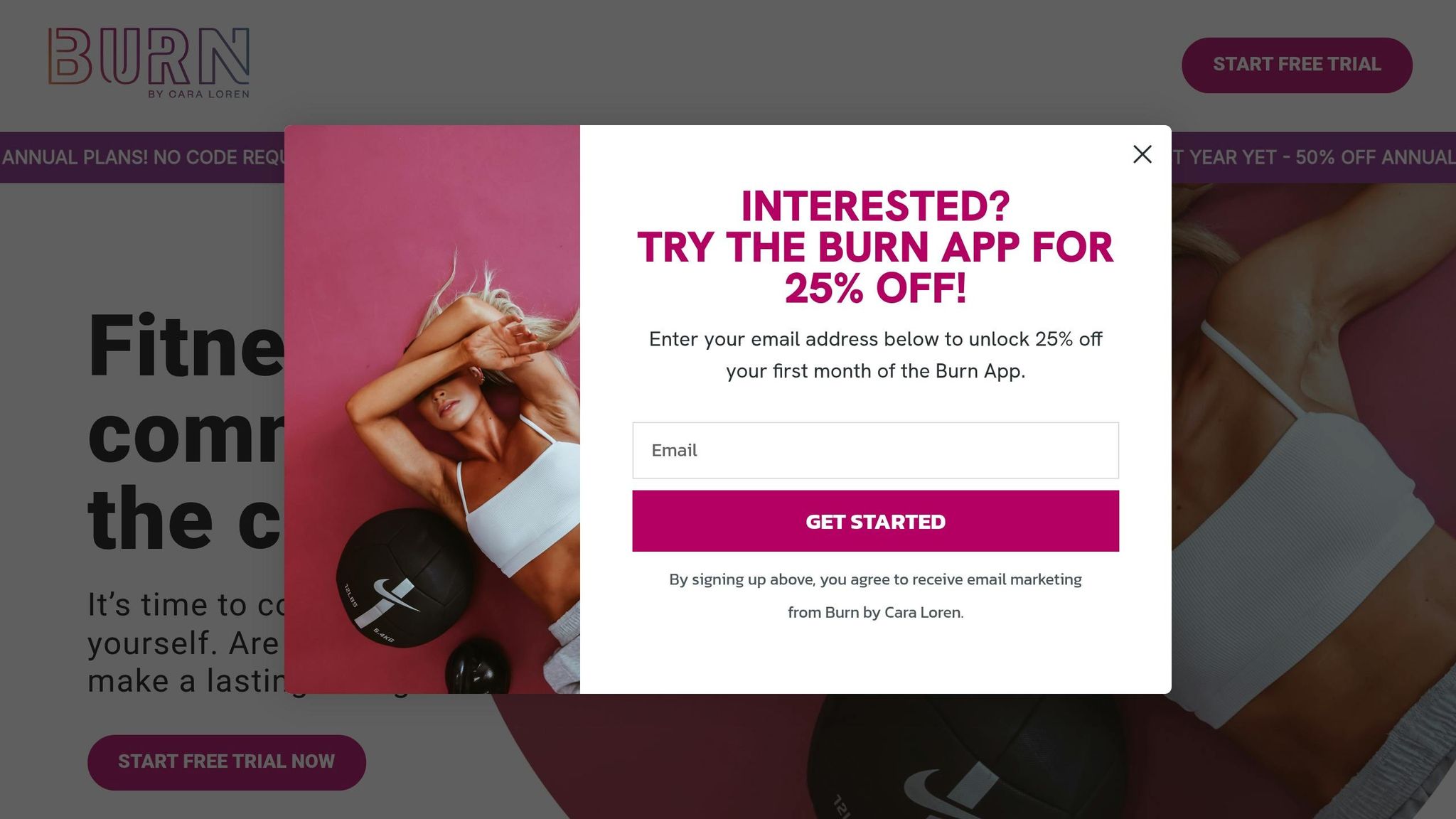 Burn App by Cara Loren