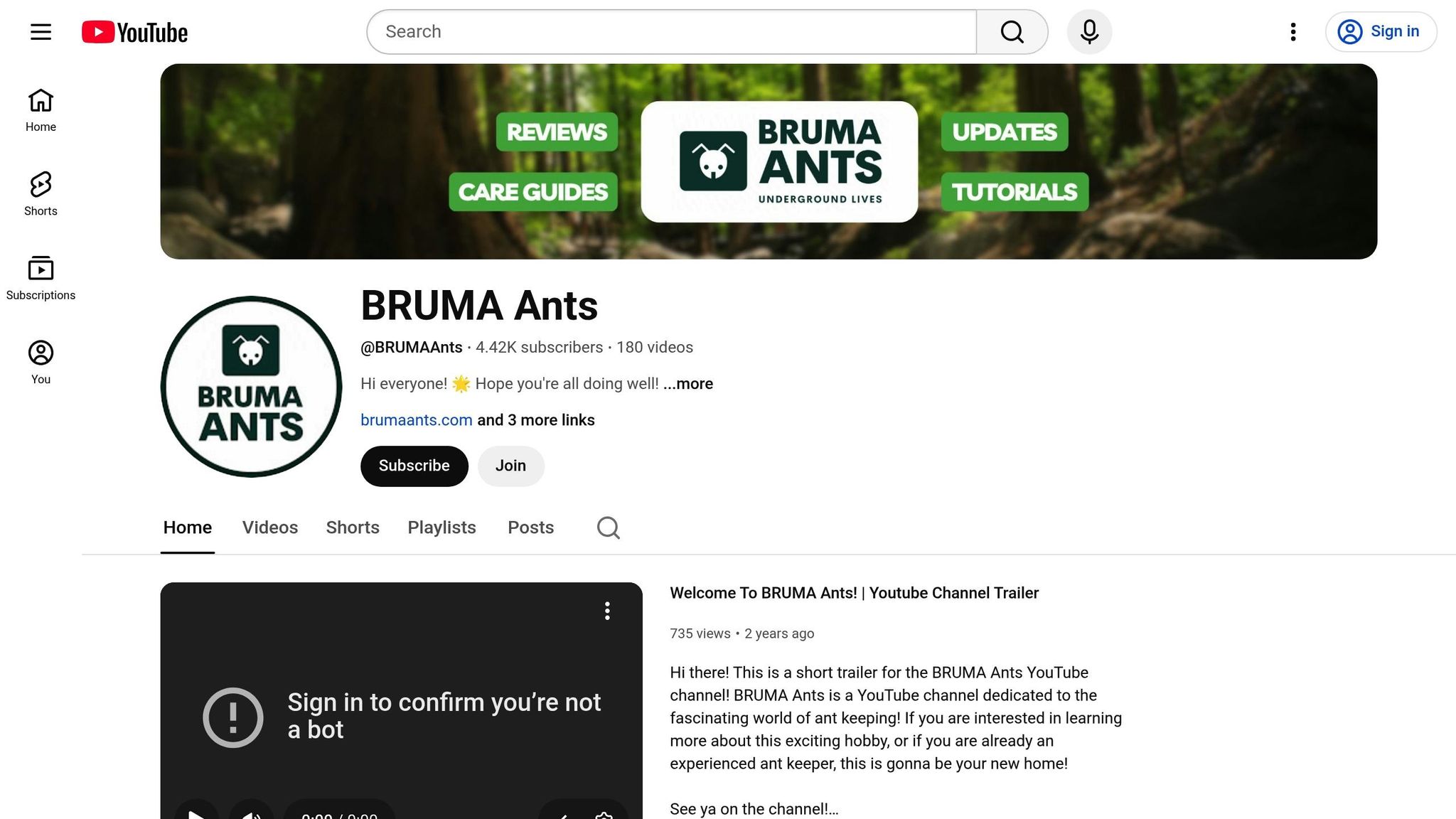 BRUMA Ants