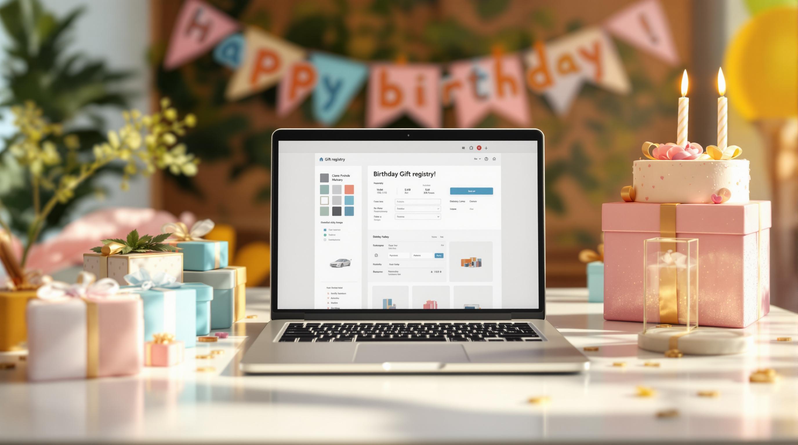 How To Create A Birthday Gift Registry Online