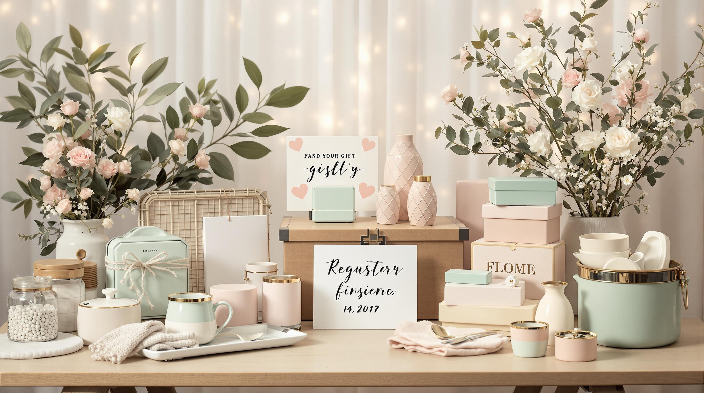 How to Set Up a Wedding Gift Registry (Step-by-Step Guide)