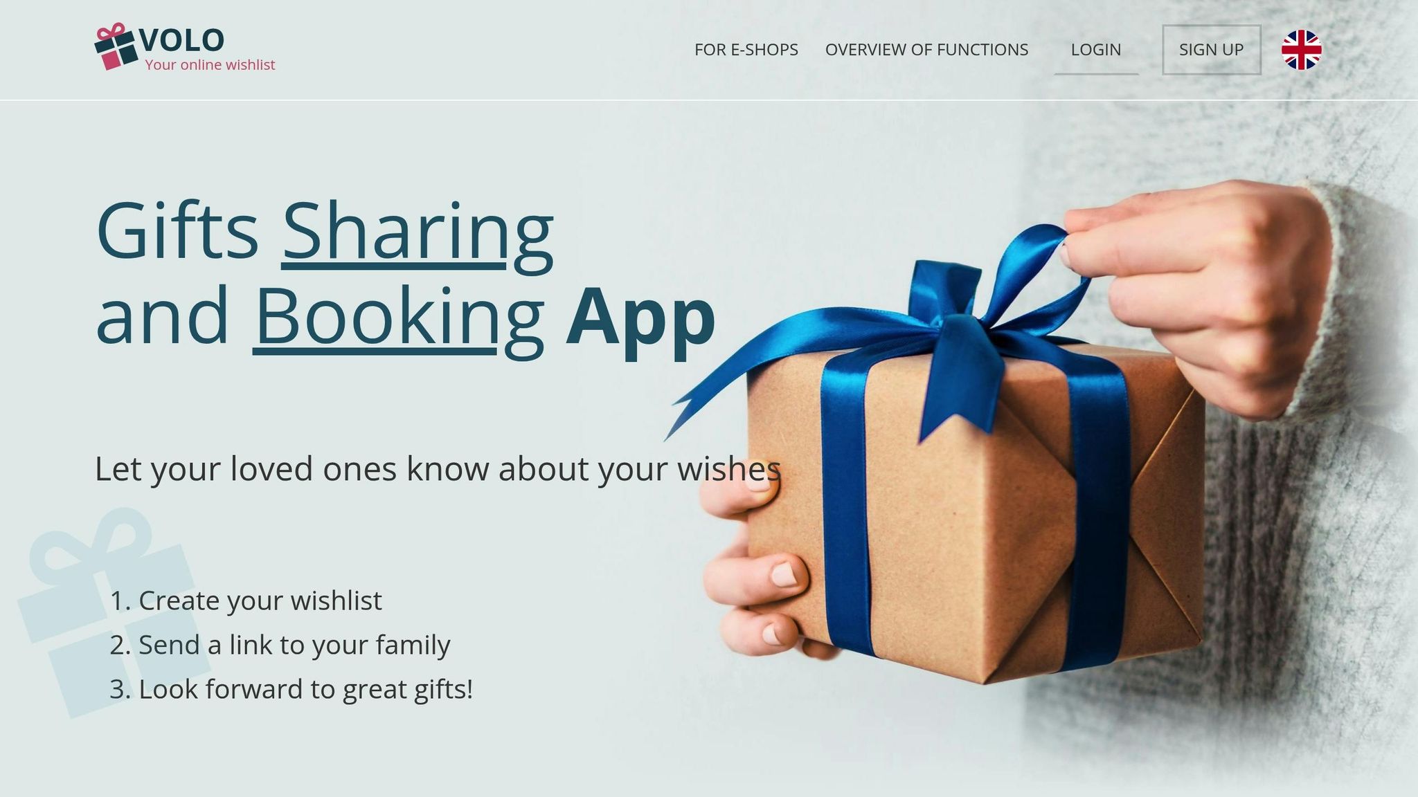 VOLO Gift Registry