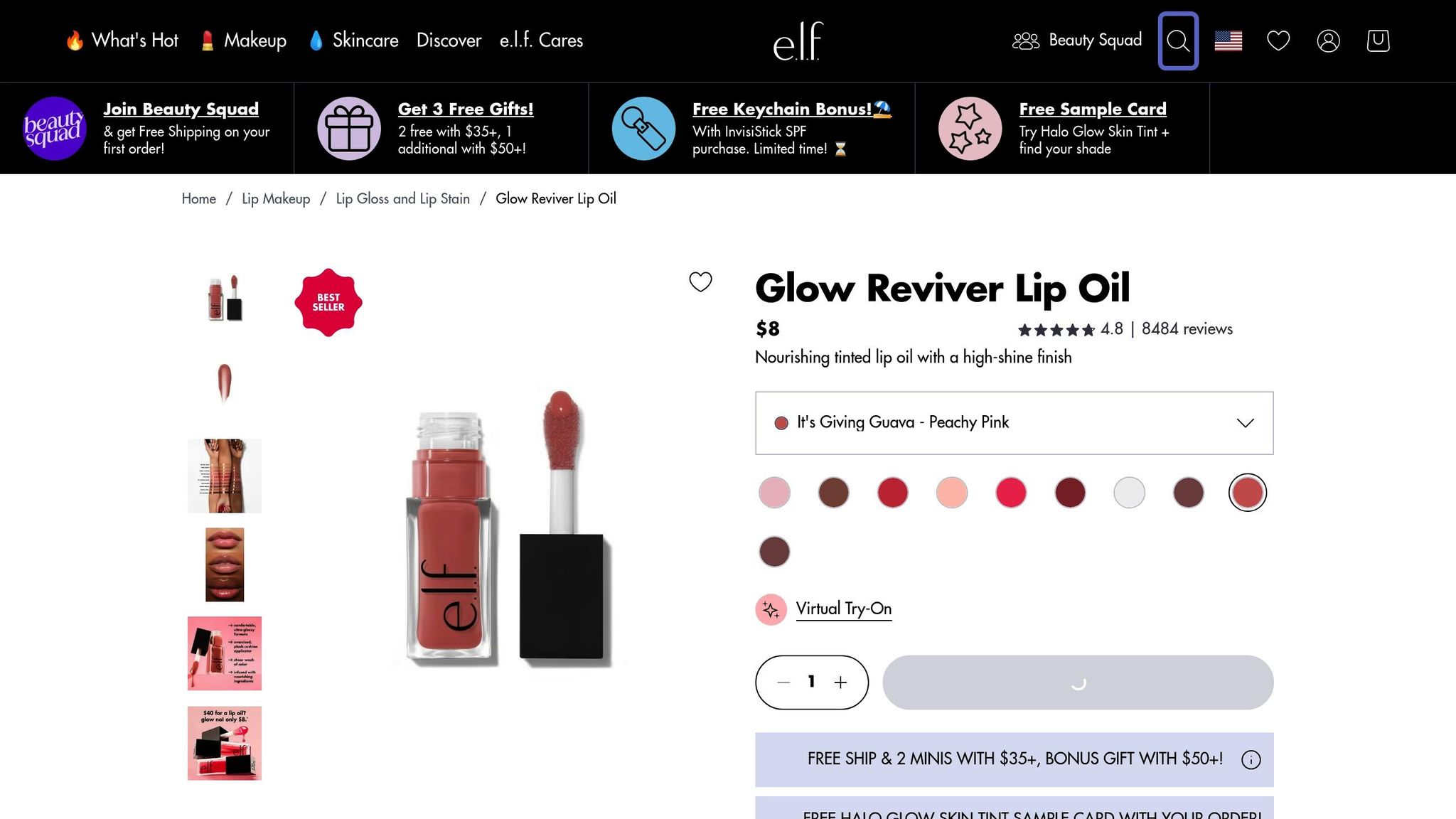 e.l.f. Glow Reviver Lip Oil