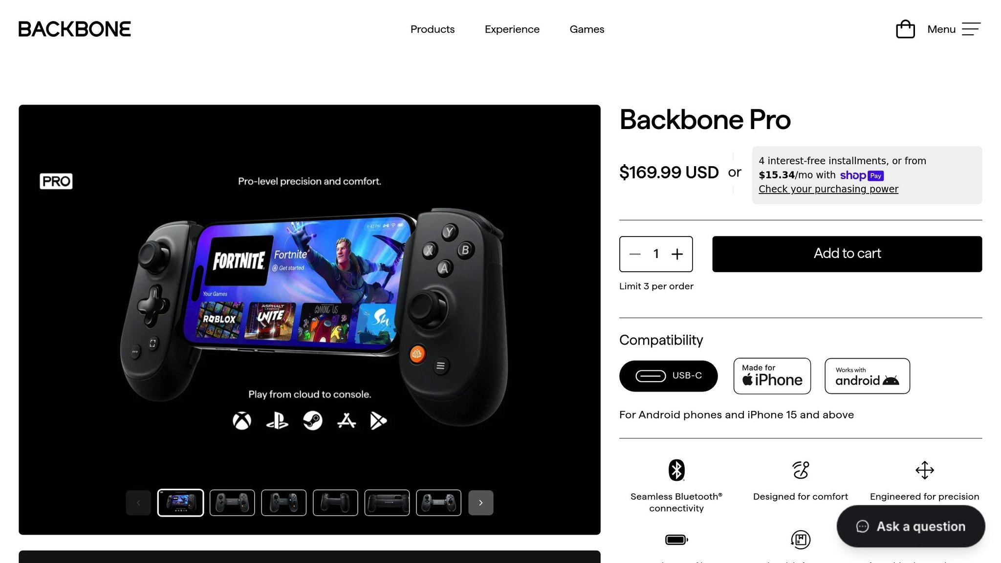 Backbone Pro USB-C
